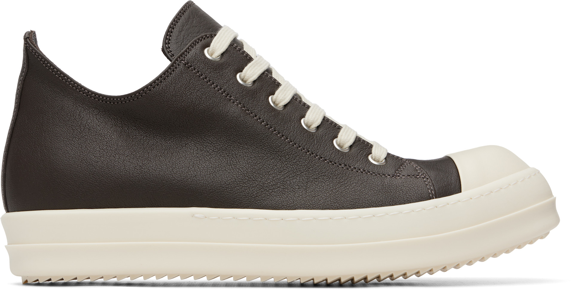 Rick Owens - 브라운 타워 스니크 로우탑 스니커즈