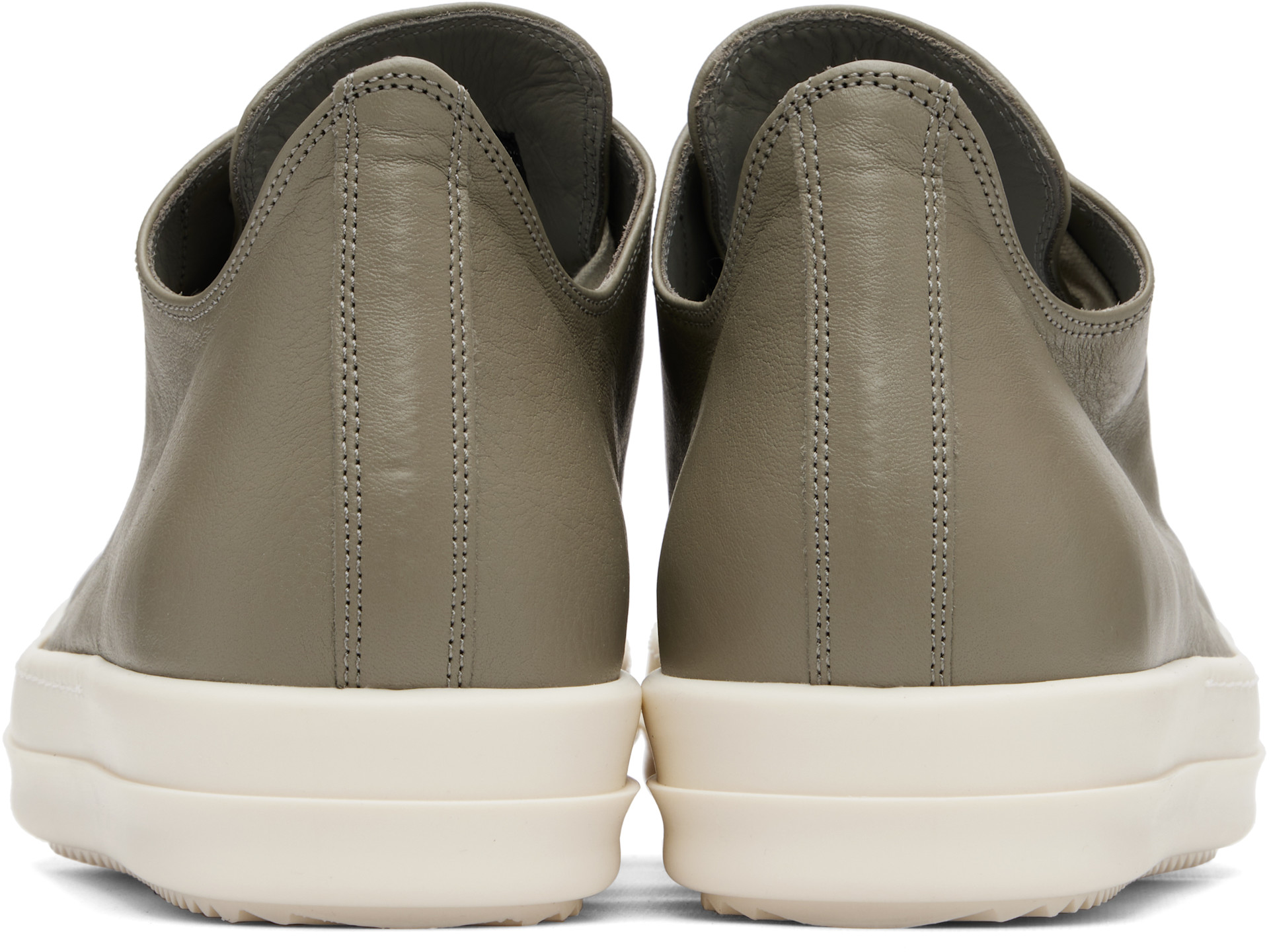 Rick Owens - Baskets basses taupe - Tower