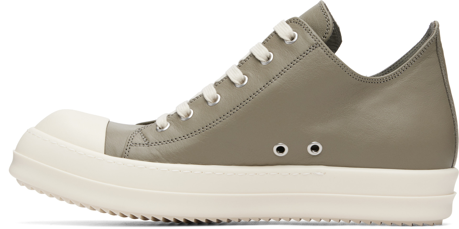 Rick Owens - Baskets basses taupe - Tower