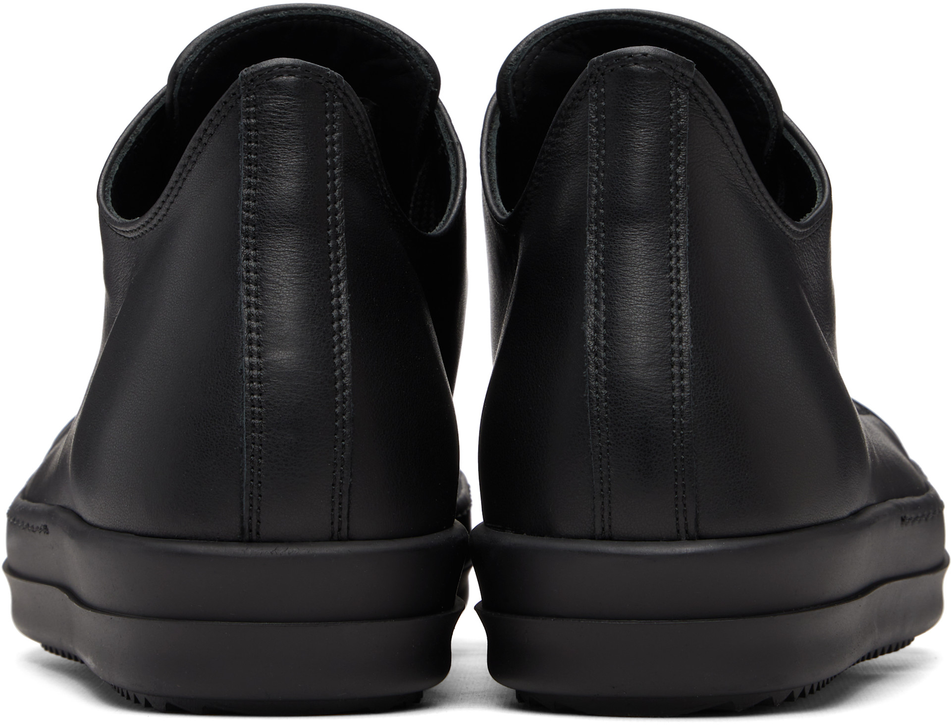 Rick Owens - Baskets basses noires - Tower