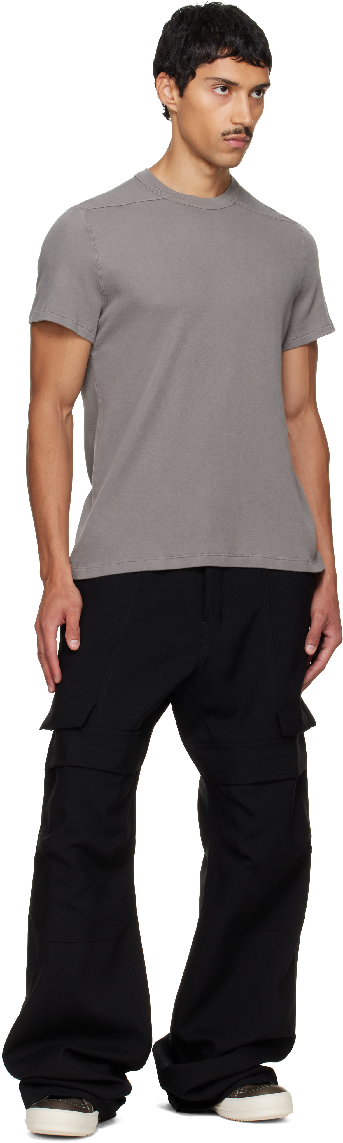 Rick Owens - Baskets rétro brunes - Tower