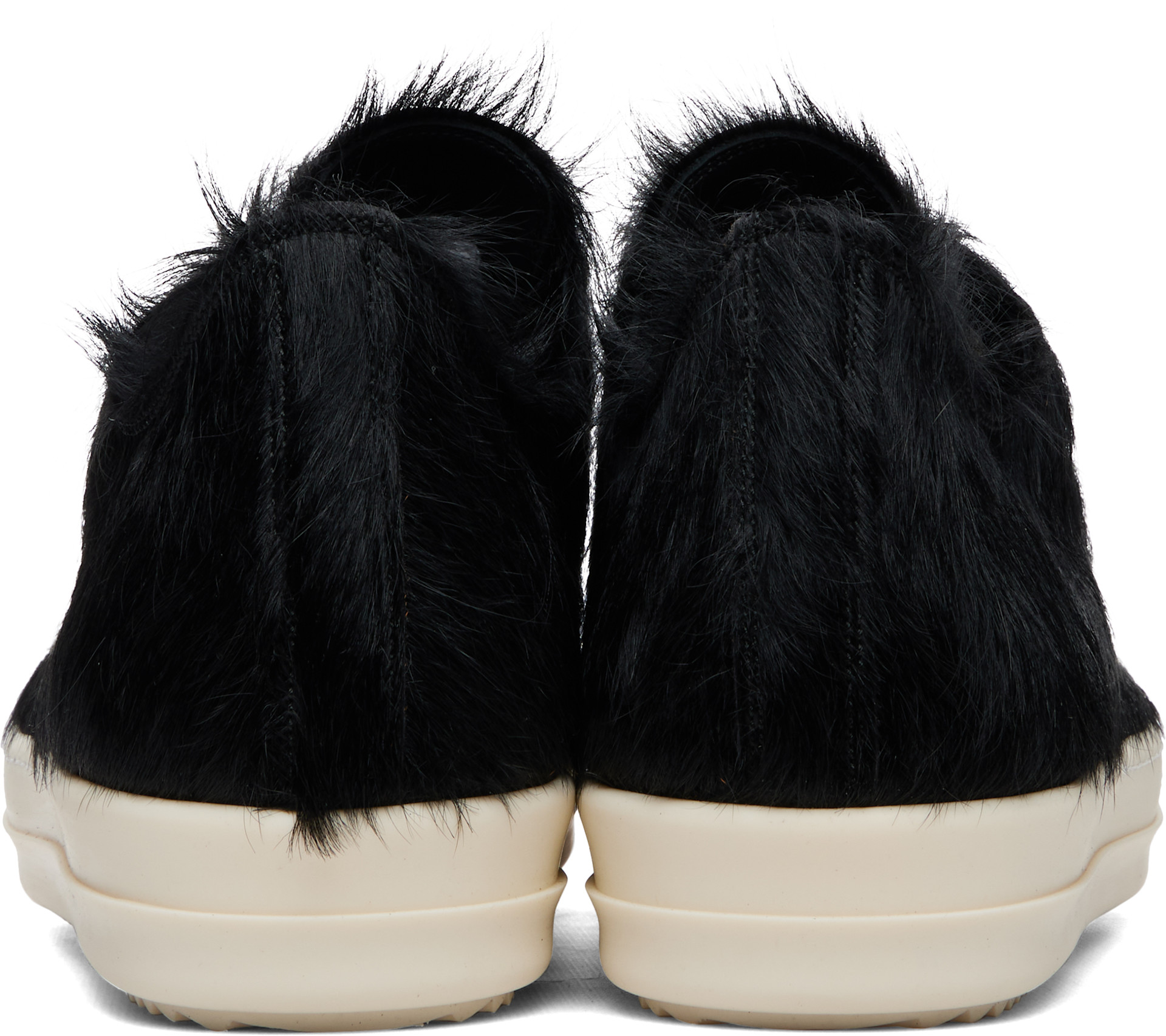 Rick Owens - Baskets basses noires - Tower