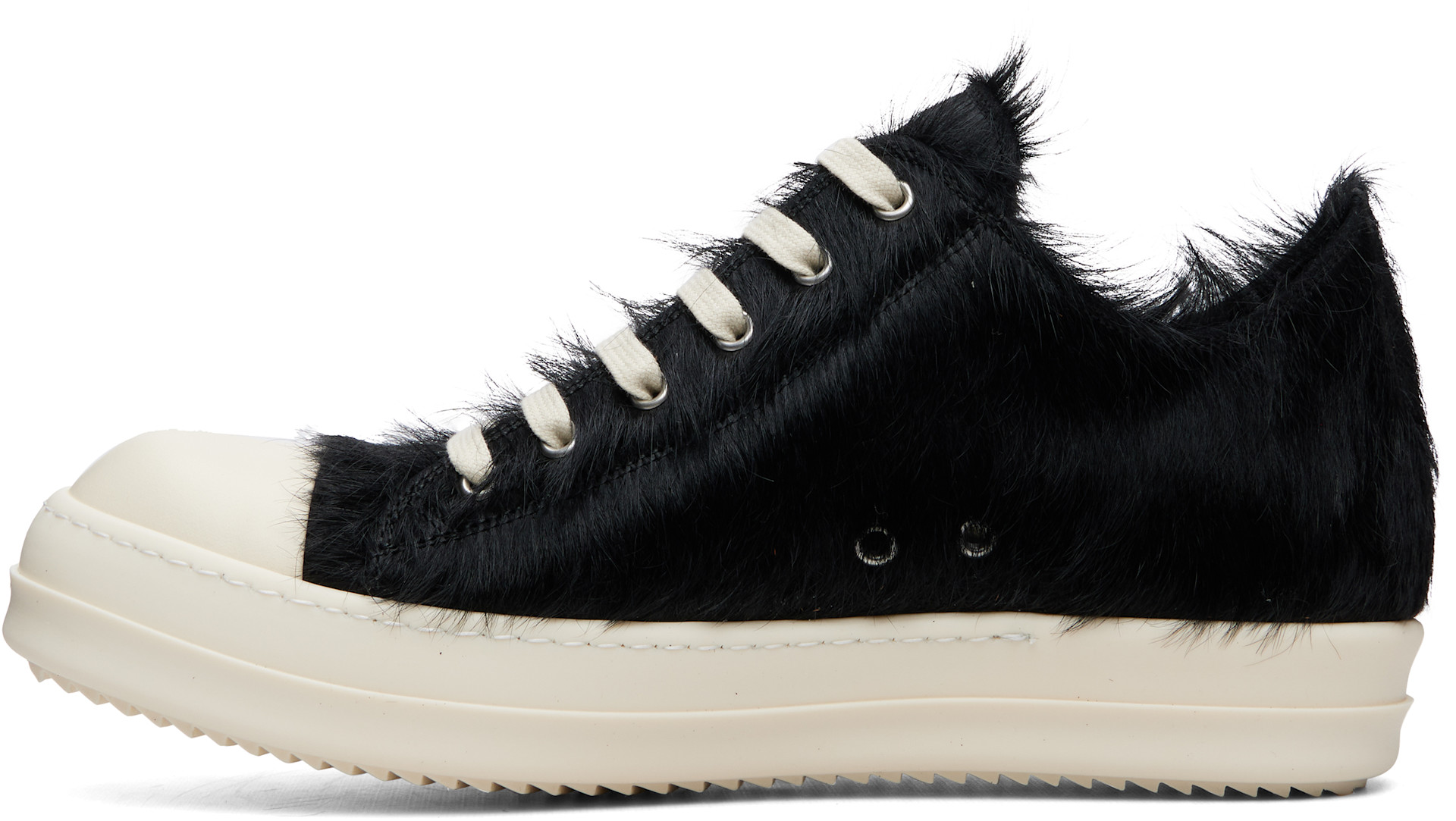 Rick Owens - Baskets basses noires - Tower