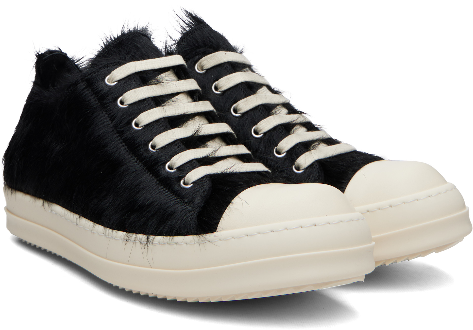 Rick Owens - Baskets basses noires - Tower