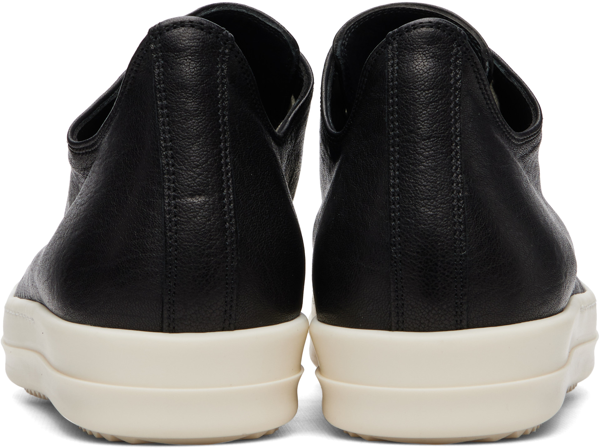 Rick Owens - Baskets basses noires - Tower