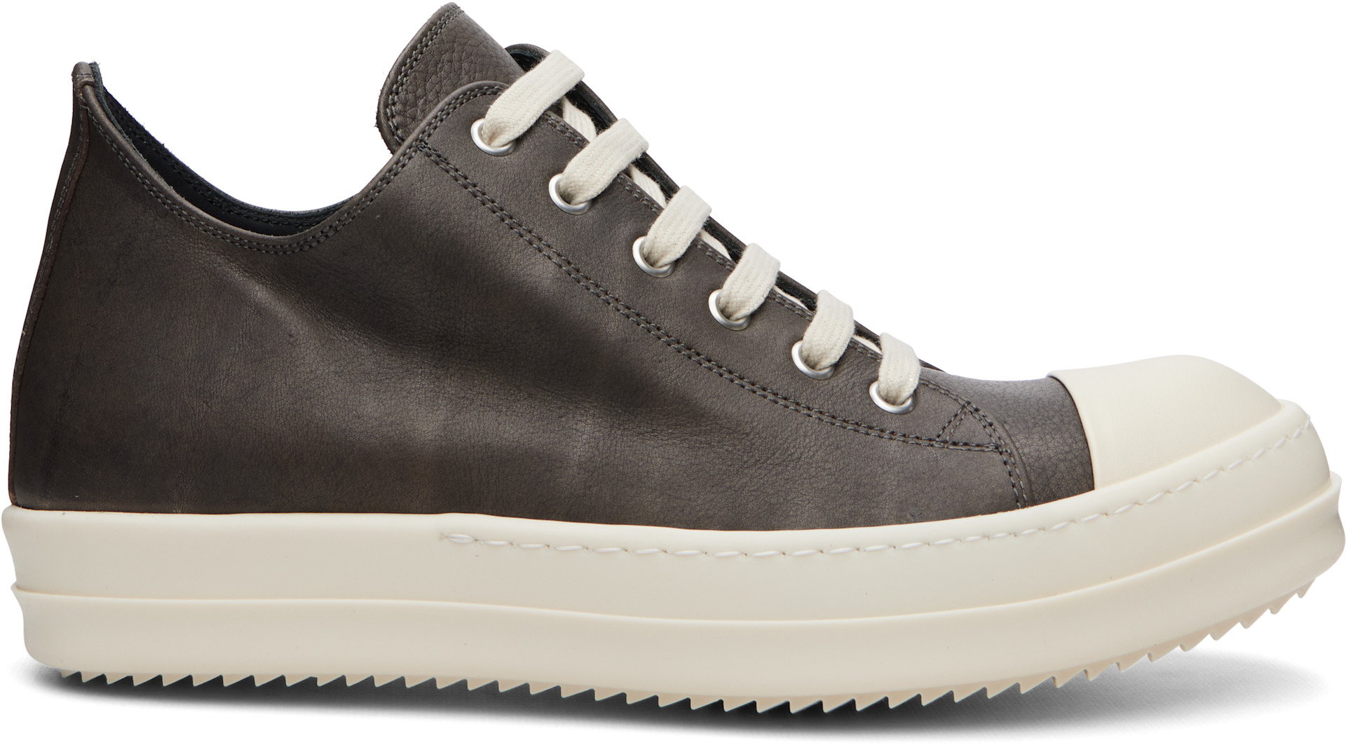 Rick Owens - Baskets basses brunes - Tower