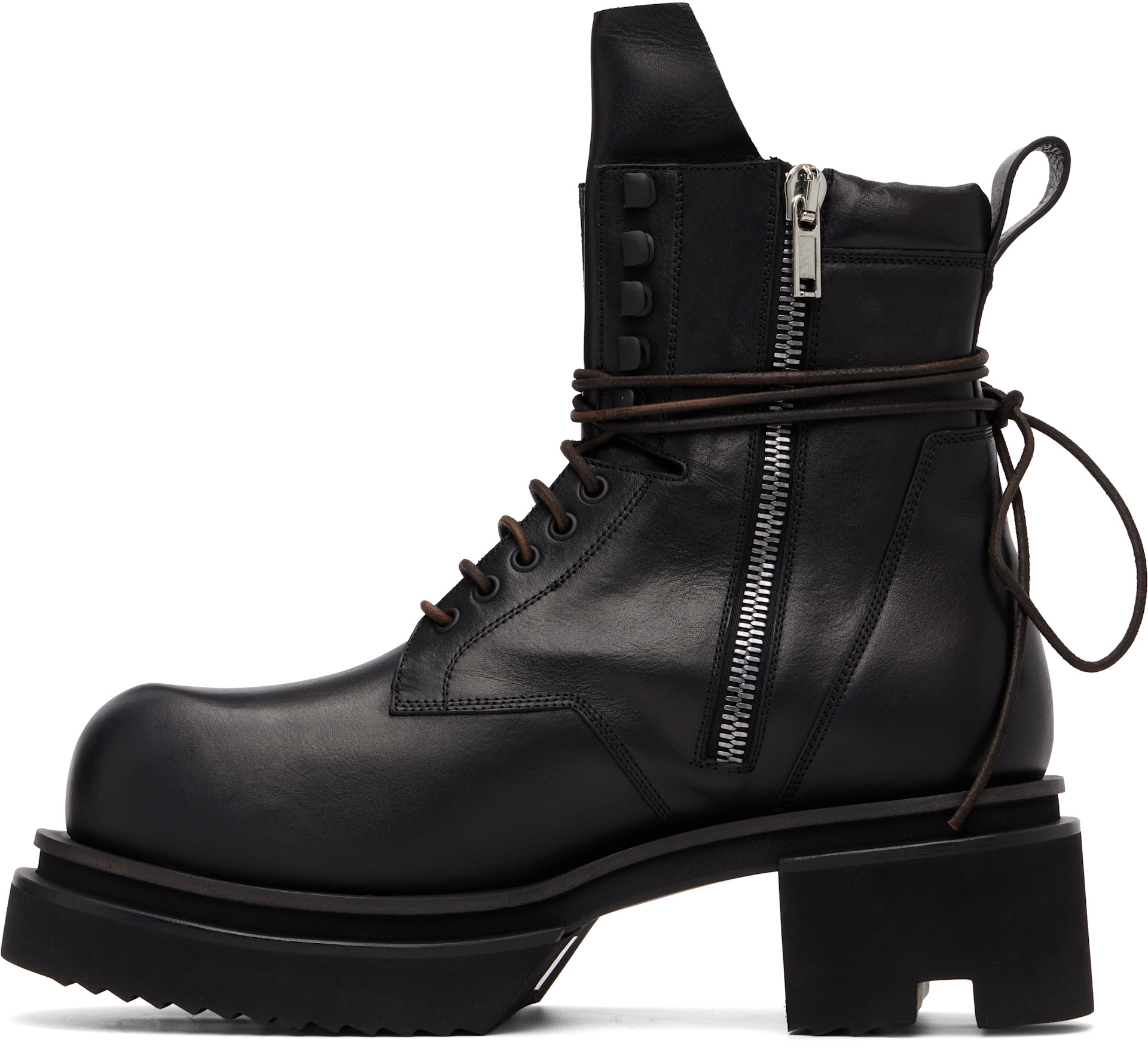 Rick Owens - 블랙 타워 아미 보건 부츠