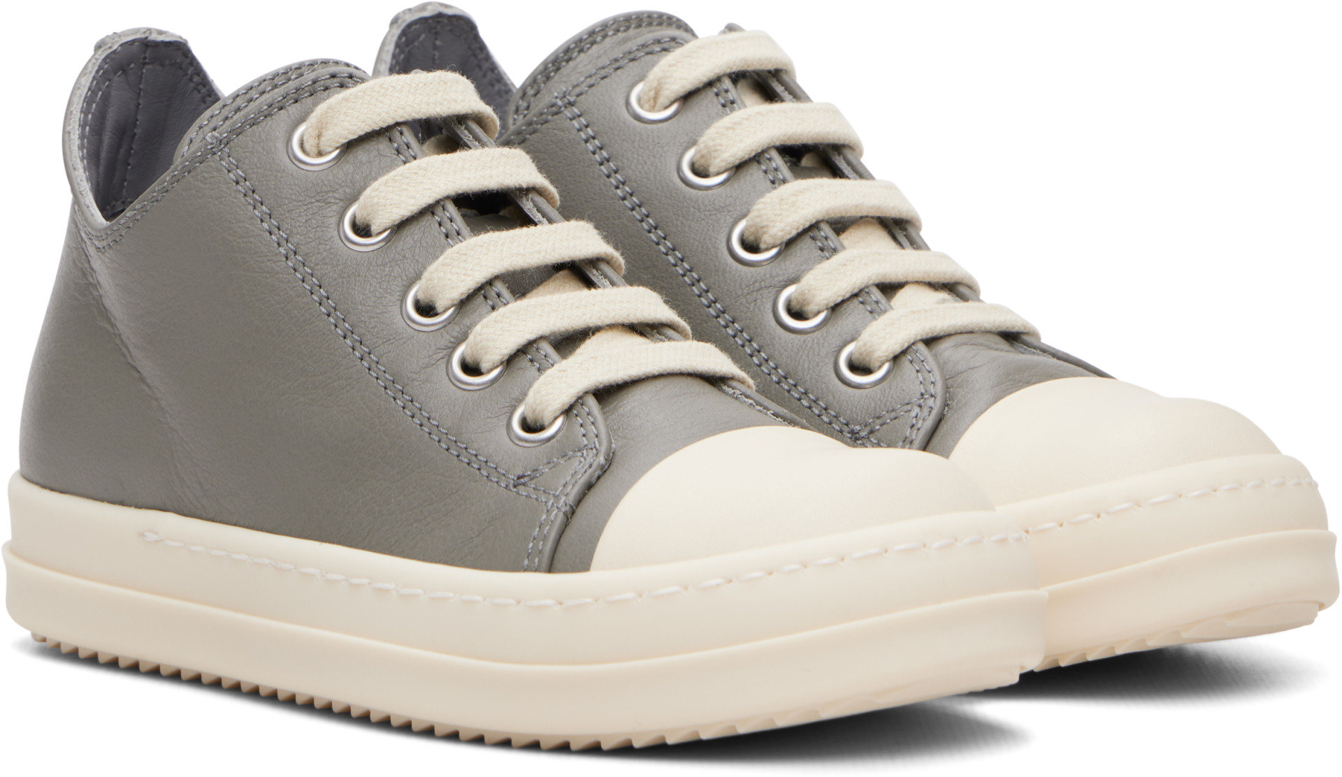 Rick Owens - Enfant | Baskets basses grises - Tower
