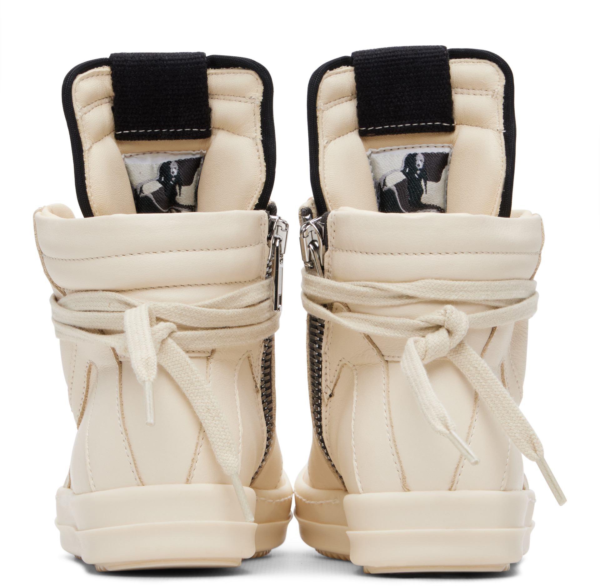 Rick Owens: Kids Off-White Tower Geobasket Sneakers | SSENSE Canada