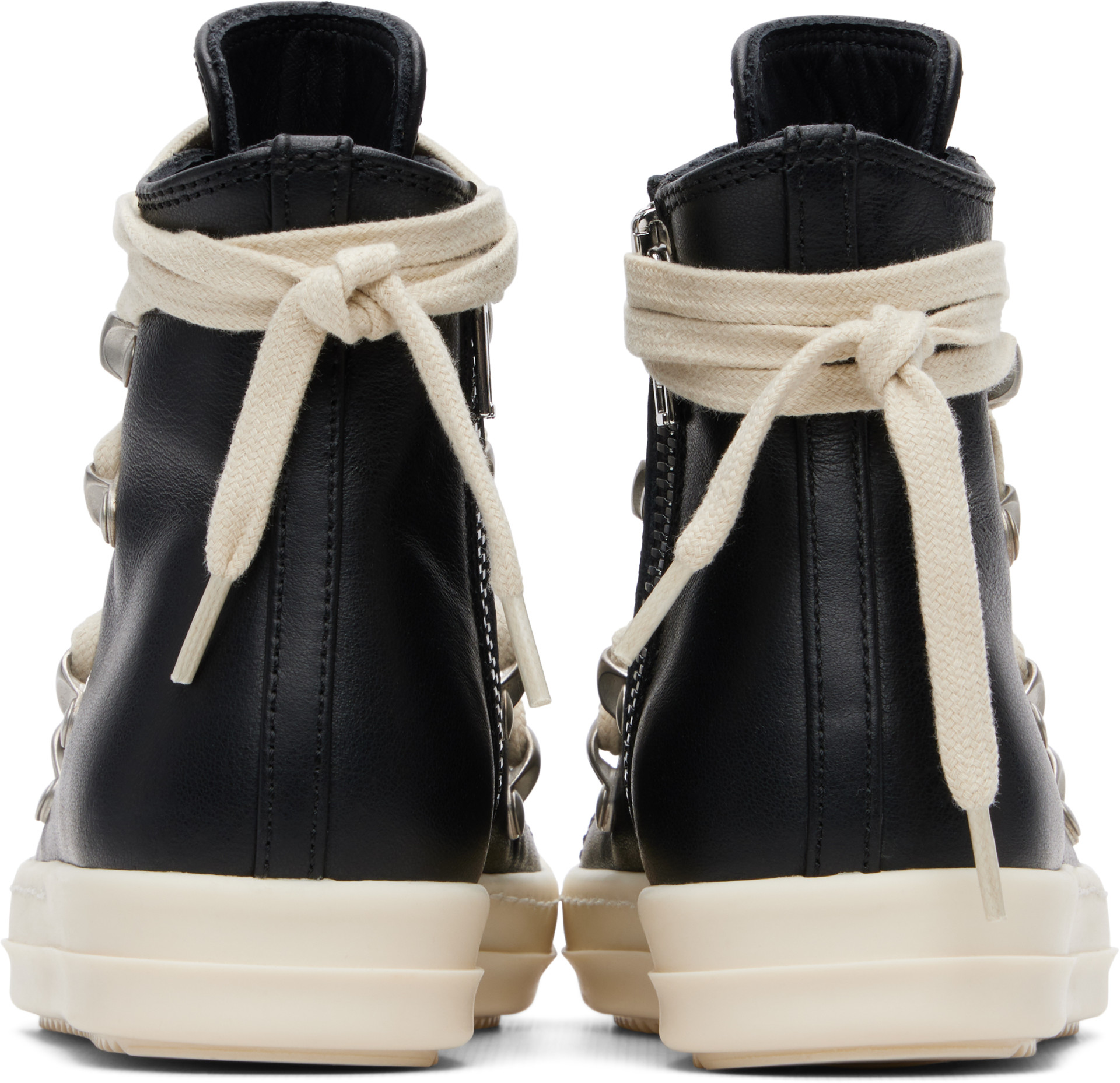 Rick Owens: キッズ｜ブラック Tower Hexalace Sneaks スニーカー