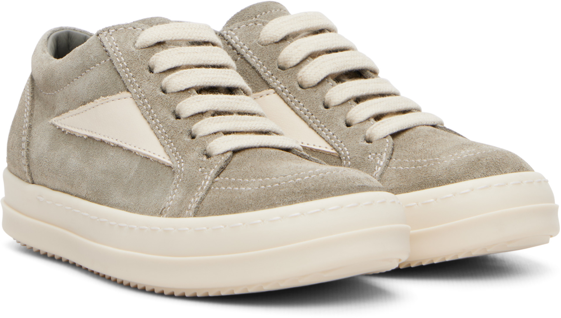 Rick Owens - Enfant | Baskets rétro beiges - Tower