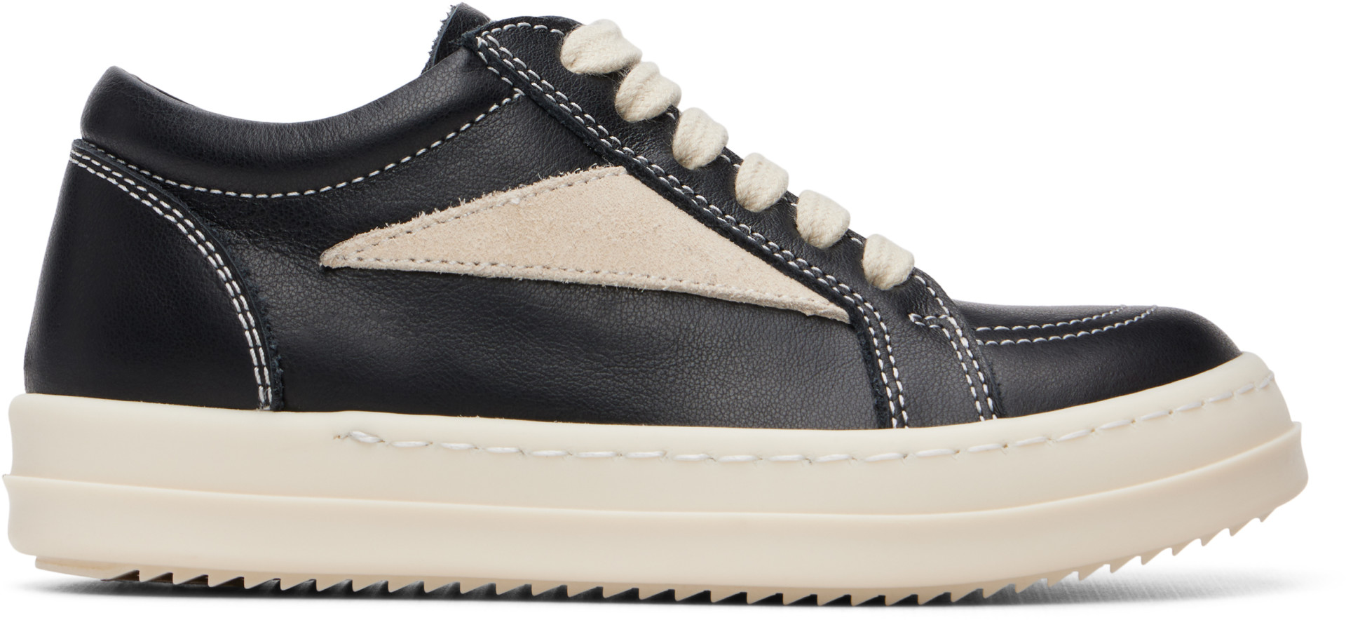 Rick Owens - Enfant | Baskets rétro noires - Tower
