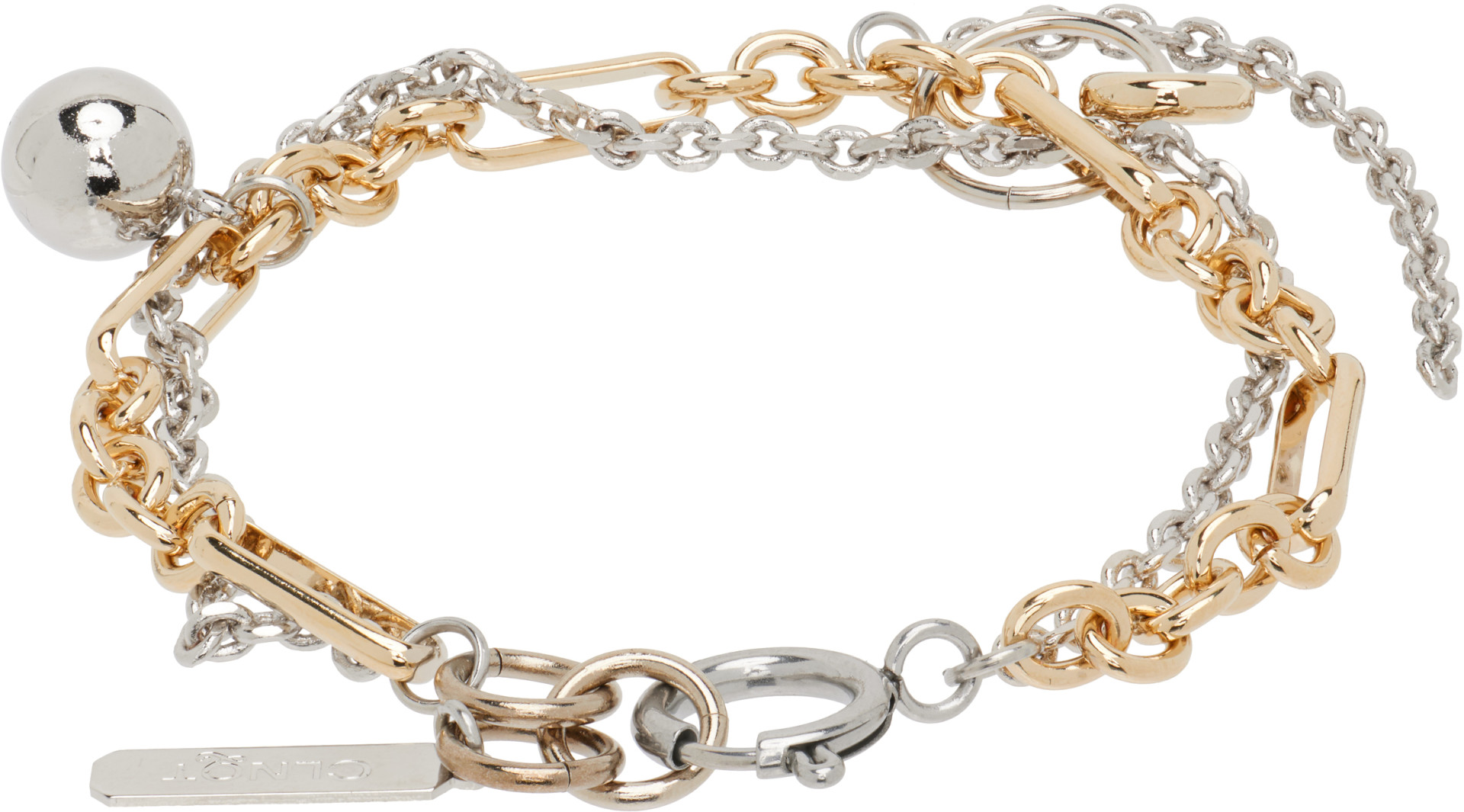Justine Clenquet ブレスレット Justine Clenquet: Rachel Bracelet | SSENSE