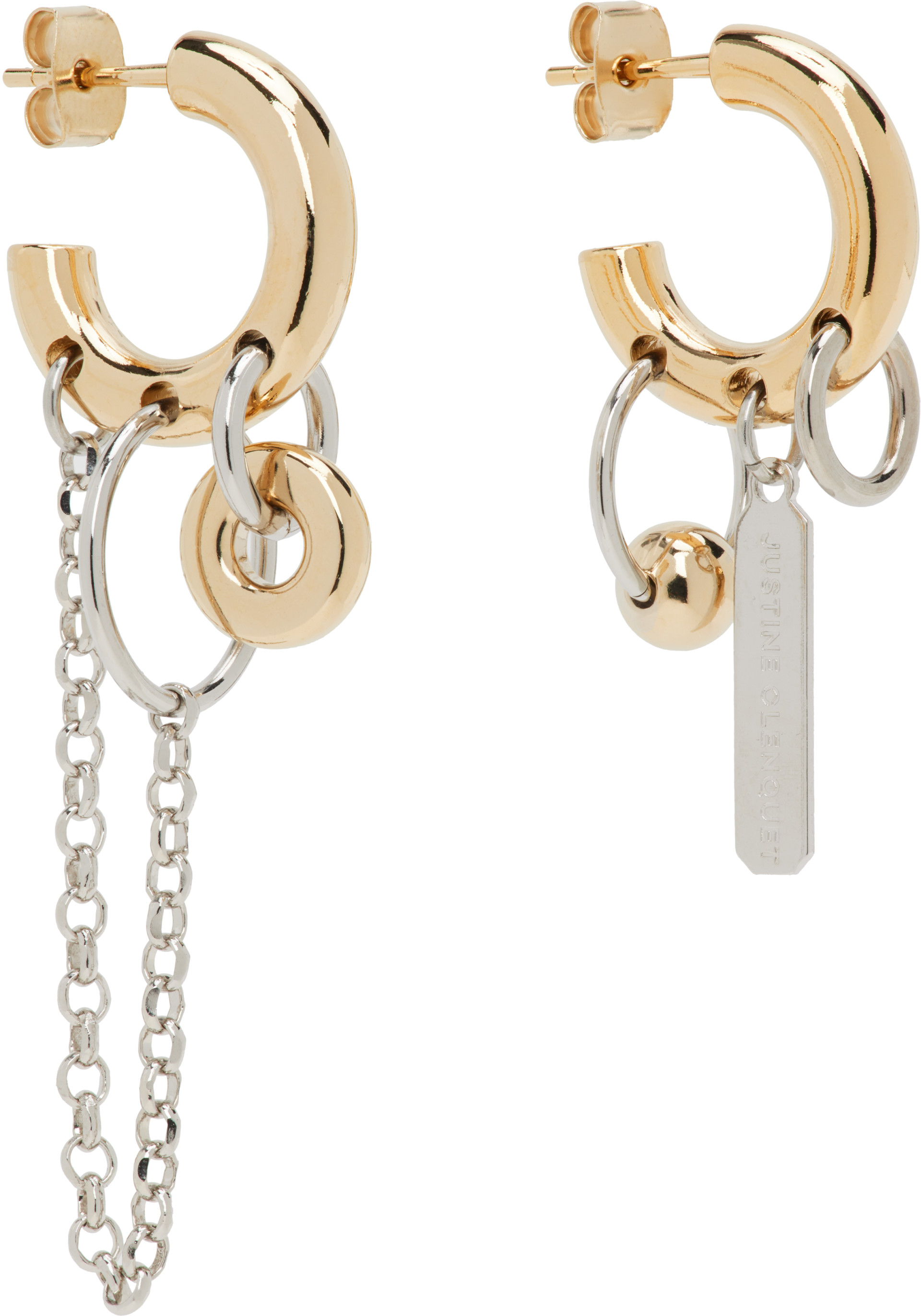 Justine Clenquet: Irvin Earrings | SSENSE
