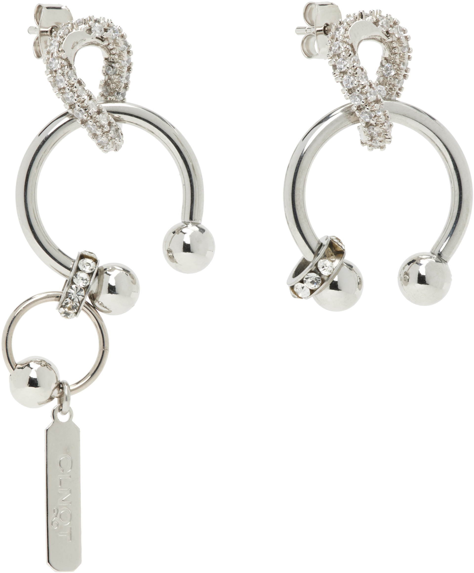 Justine Clenquet: Phoebe Earrings | SSENSE