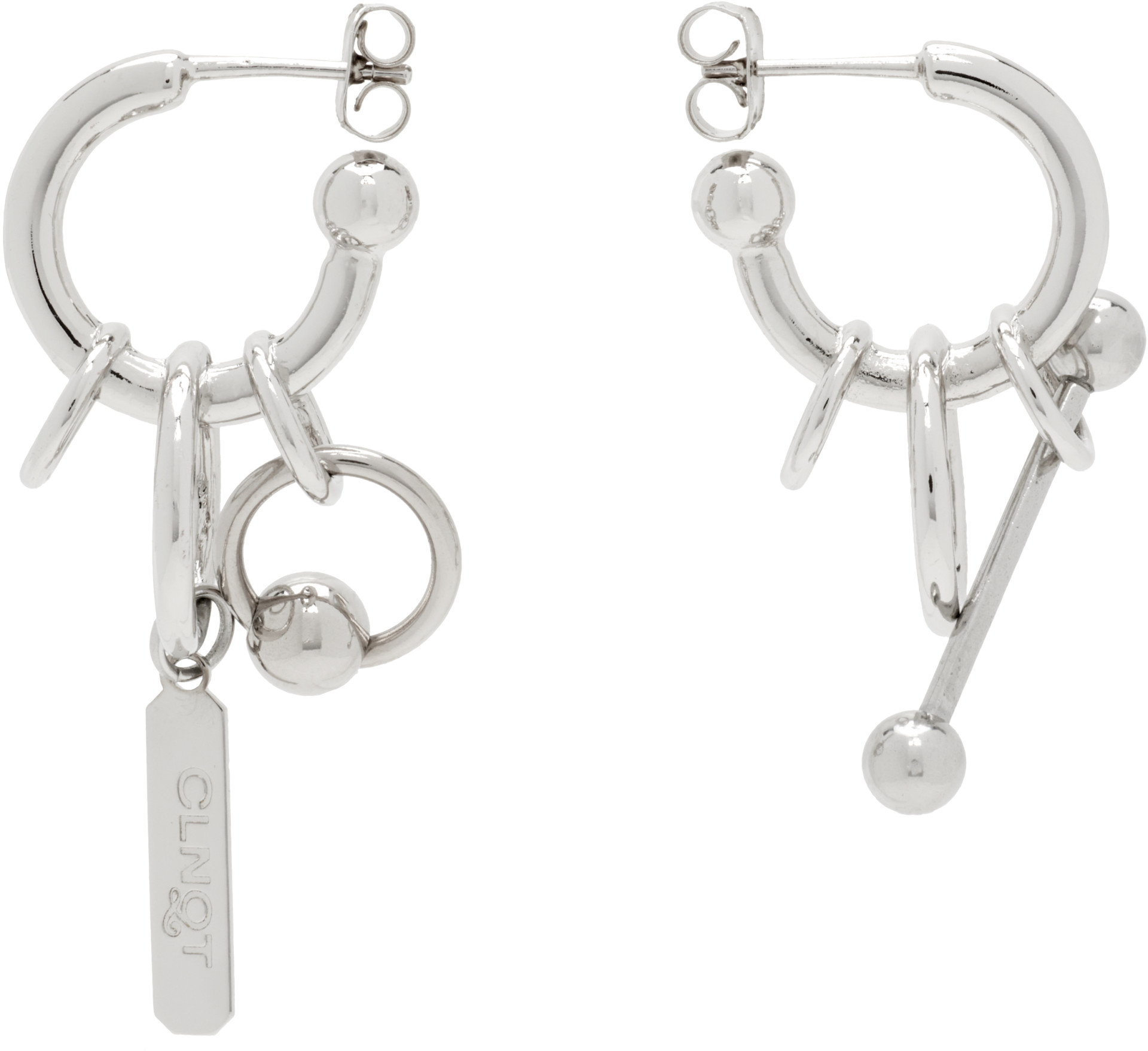 Justine Clenquet: Joyce ピアス | SSENSE 日本