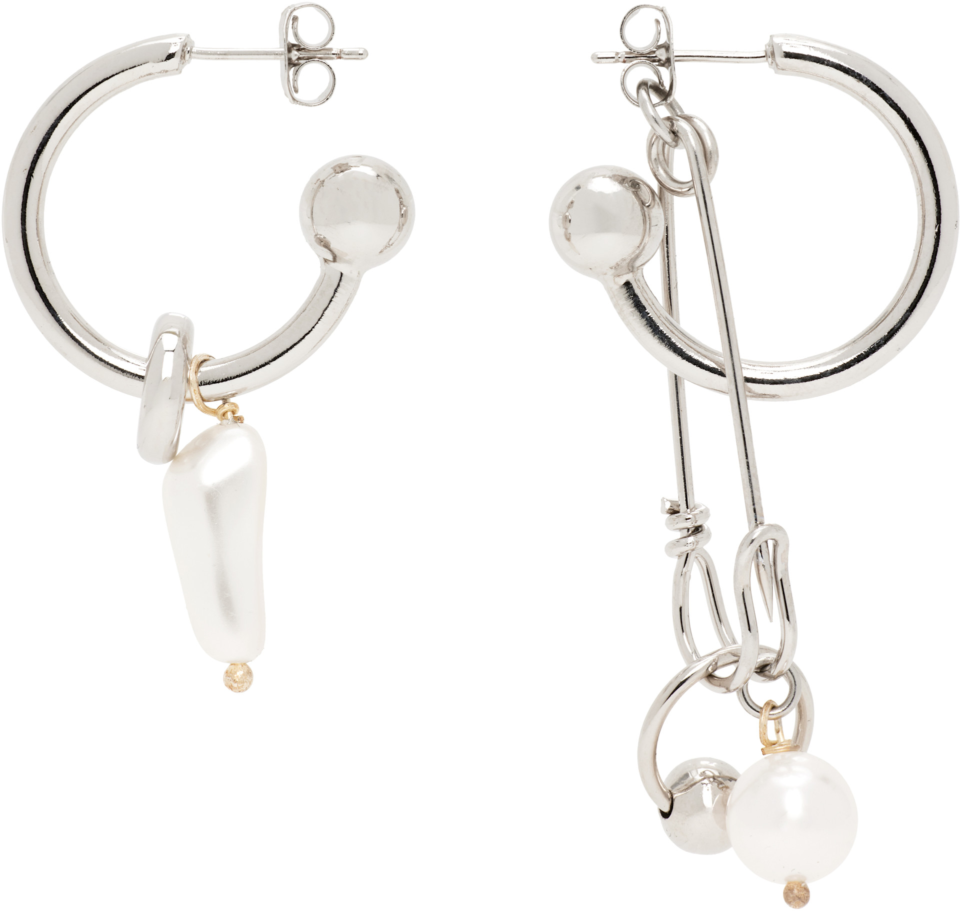 Justine Clenquet: Ryder ピアス | SSENSE 日本