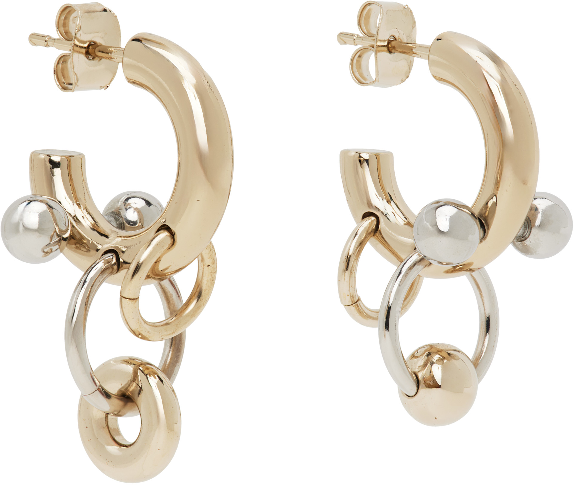 Justine Clenquet: Faith ピアス | SSENSE 日本