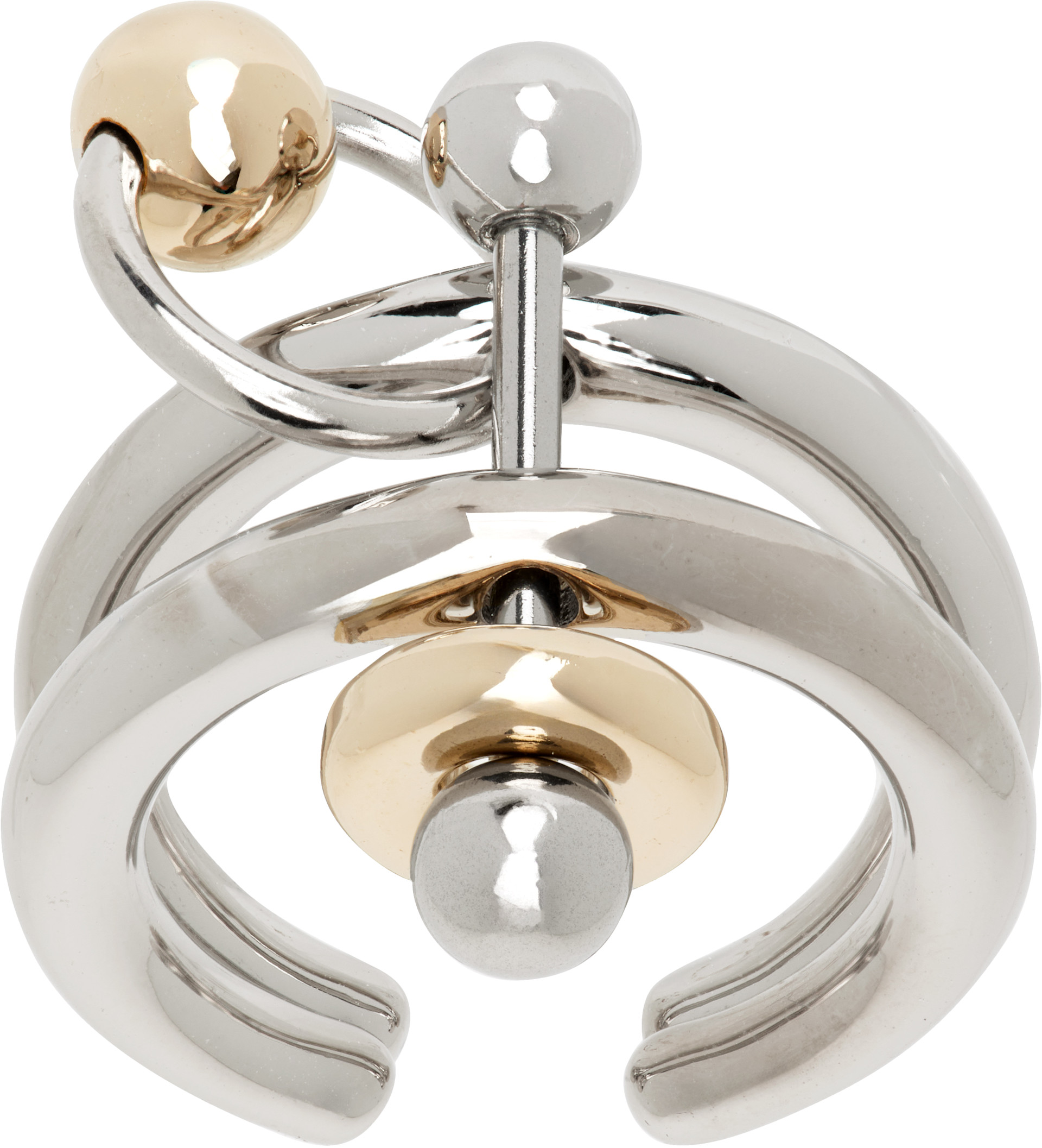 Justine Clenquet: Faith Rings Set | SSENSE