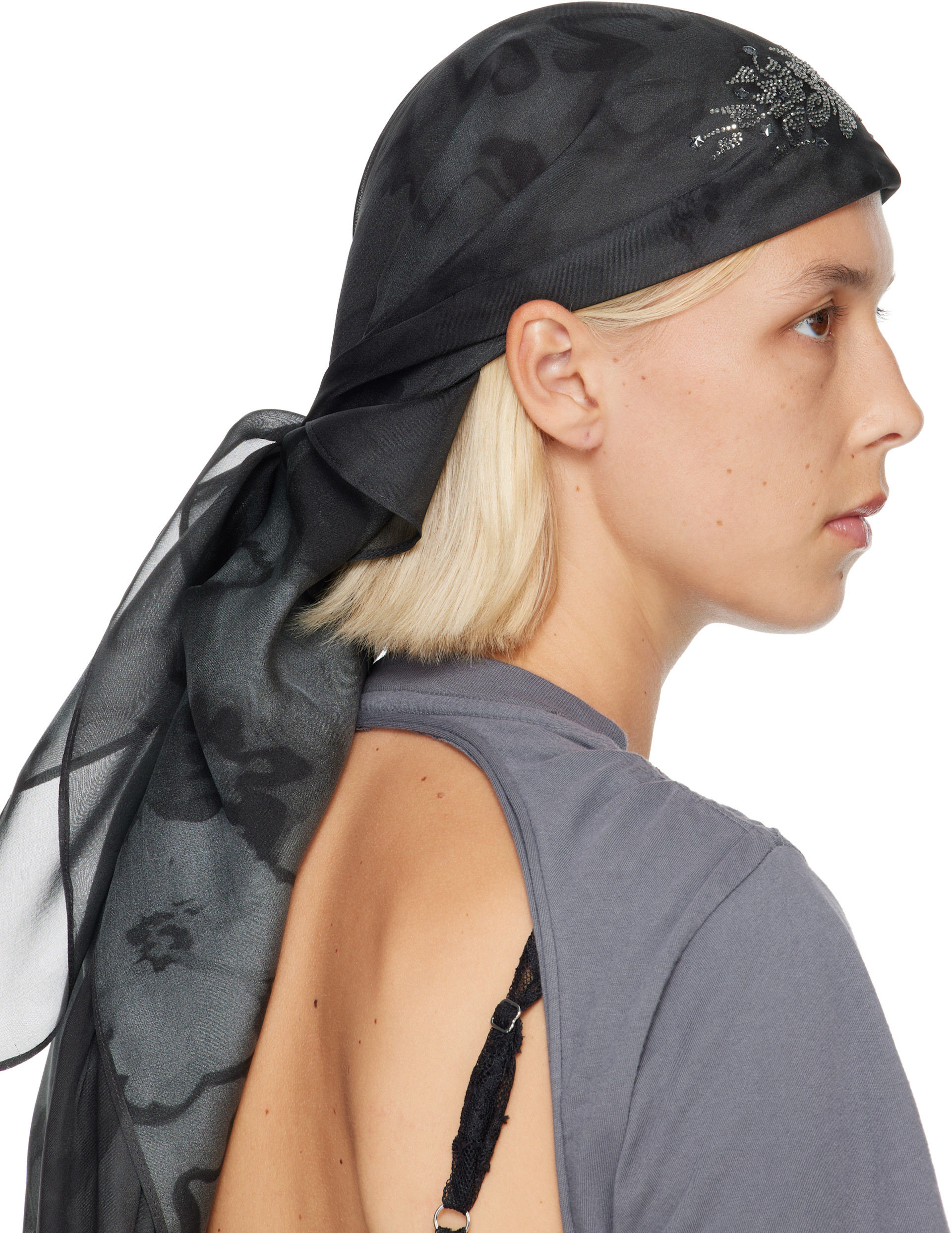 Collina Strada - Foulard Princess noir