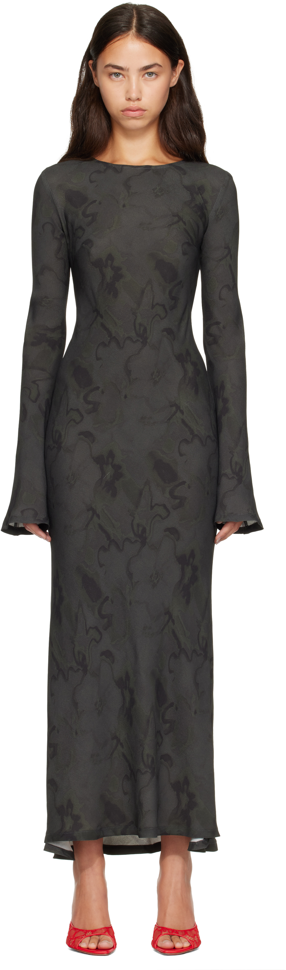 Collina Strada - Robe longue Yuri noir