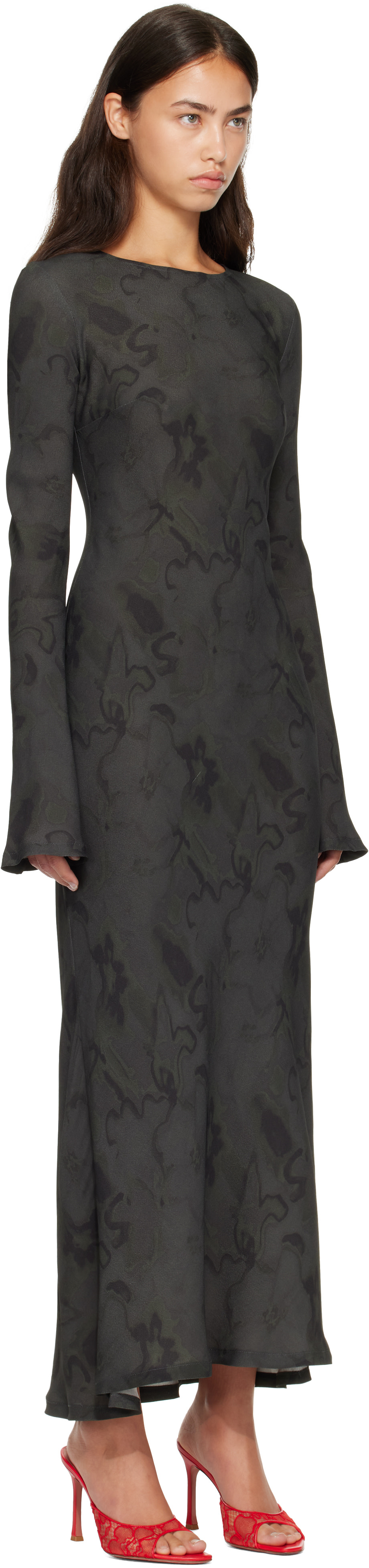Collina Strada - Robe longue Yuri noir