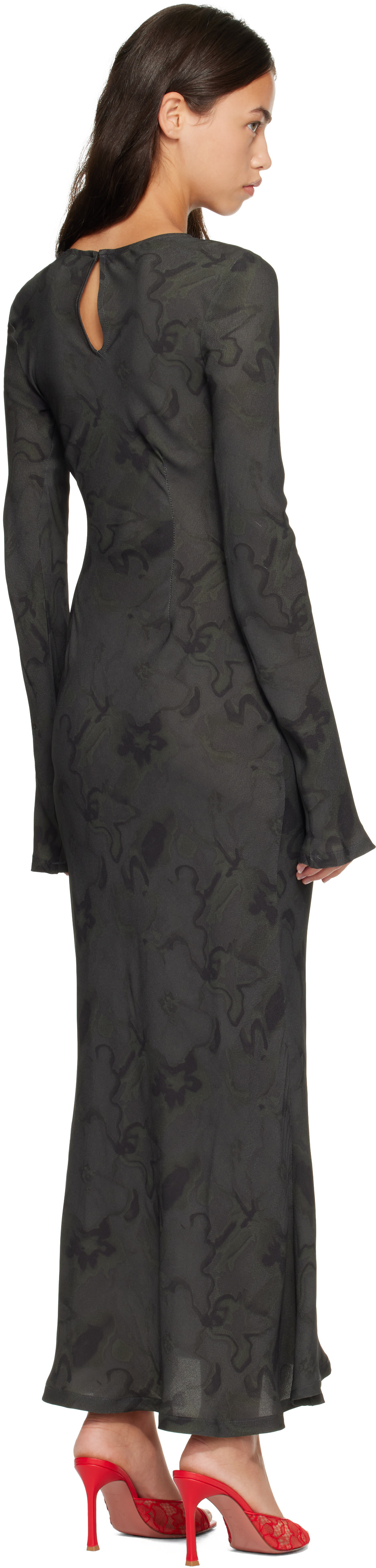 Collina Strada - Robe longue Yuri noir