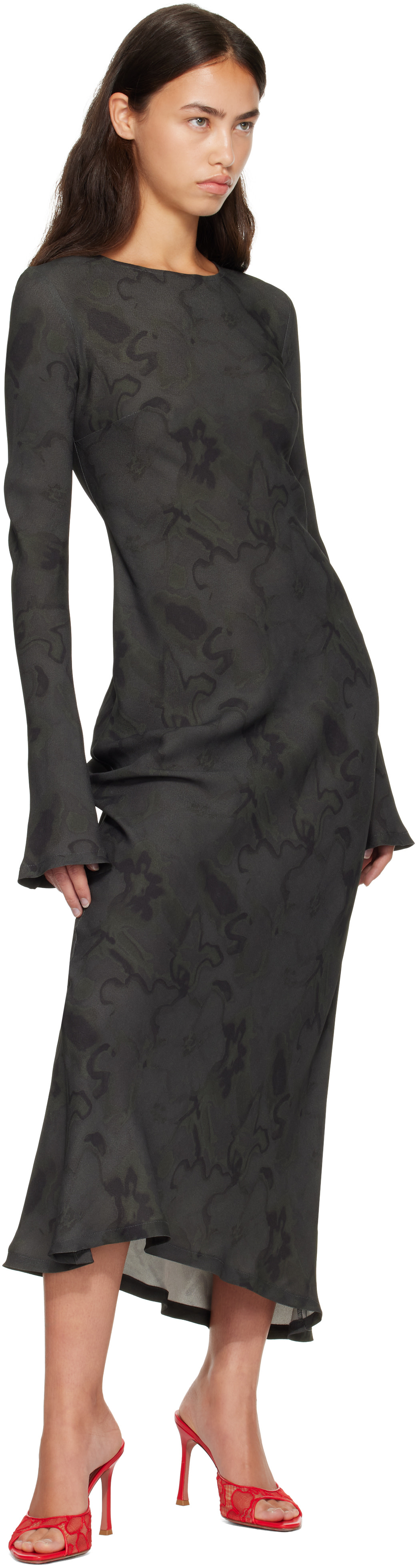 Collina Strada - Robe longue Yuri noir