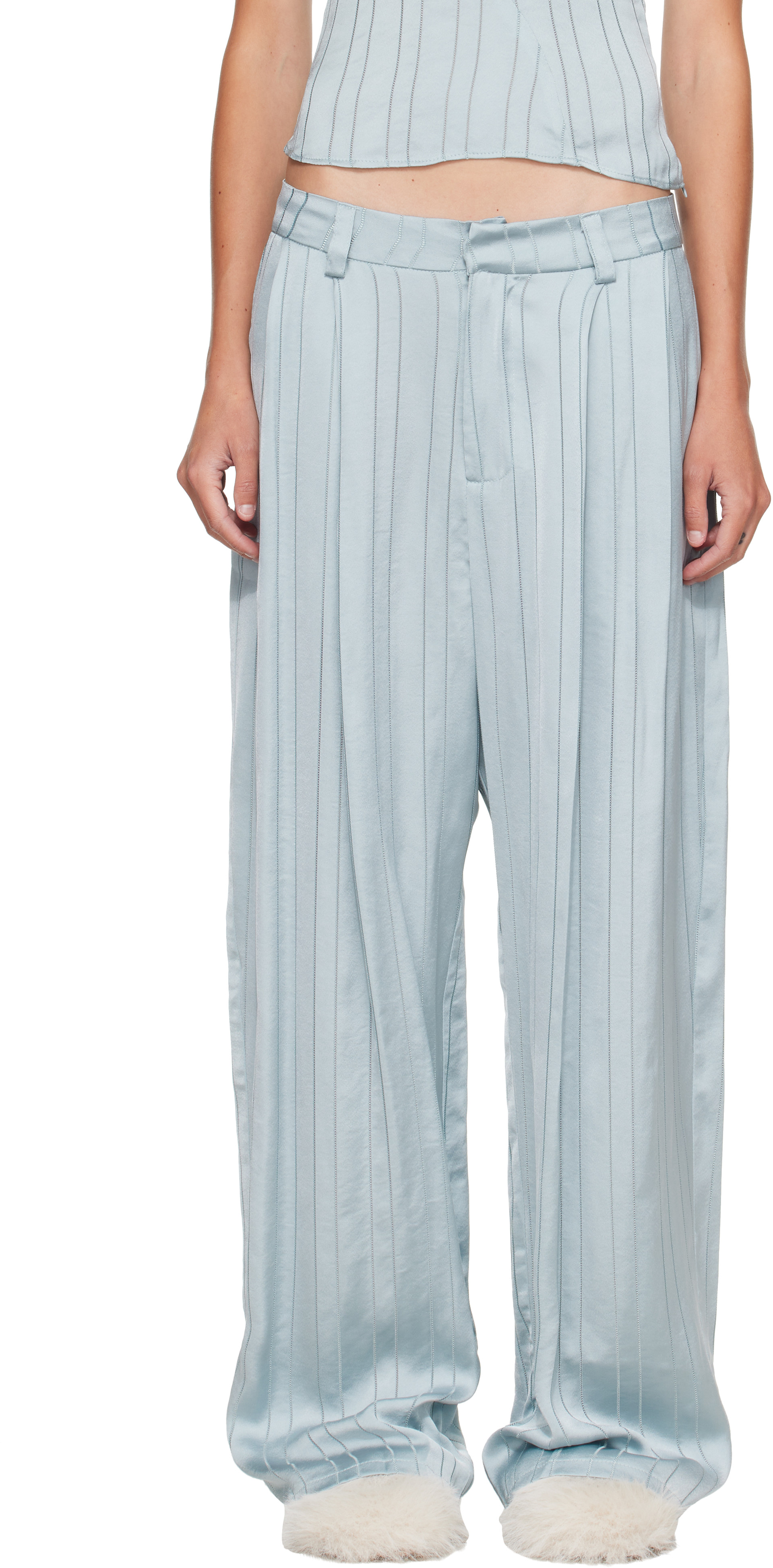 Collina Strada - Pantalon Catchfly bleu