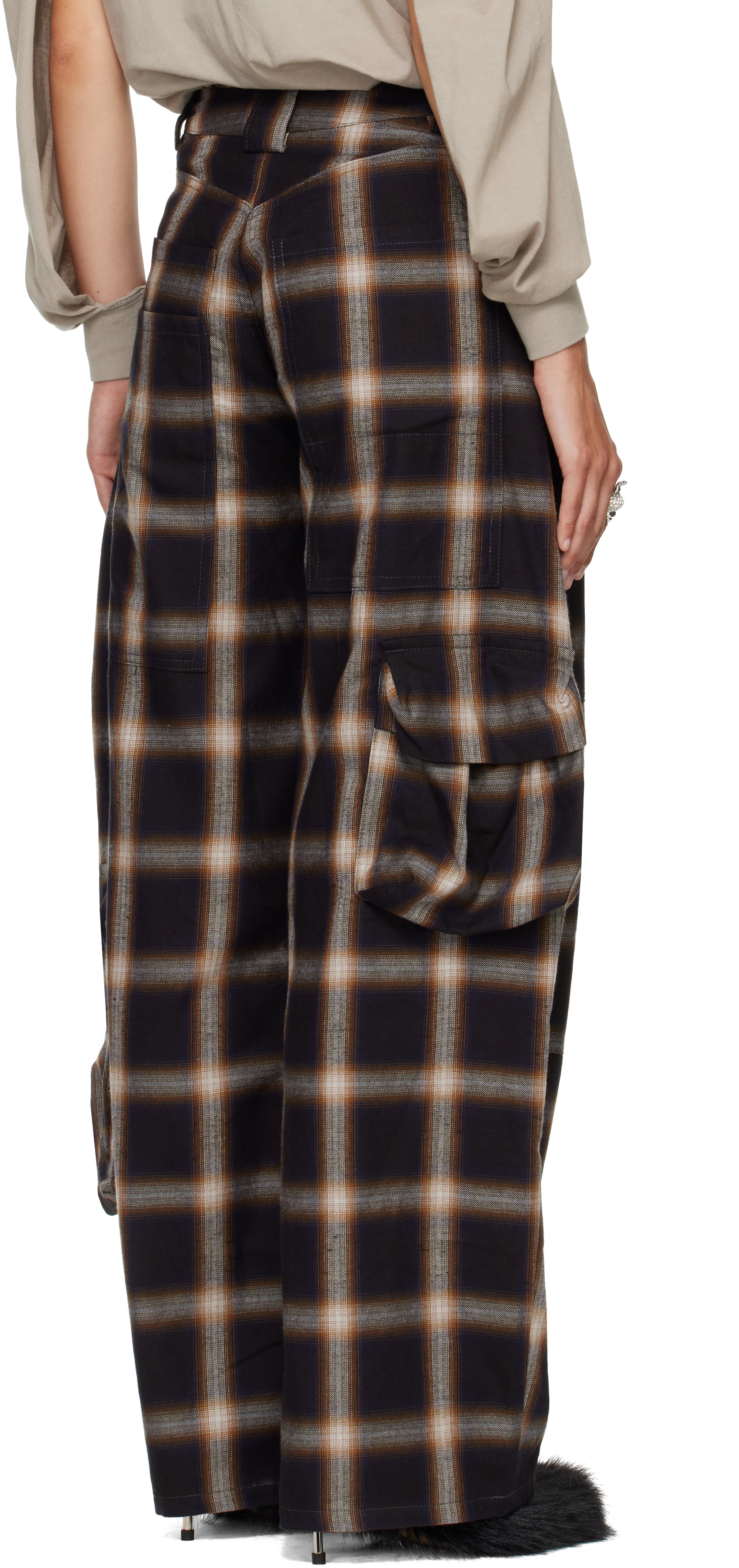 Collina Strada - Pantalon cargo Lawn noir