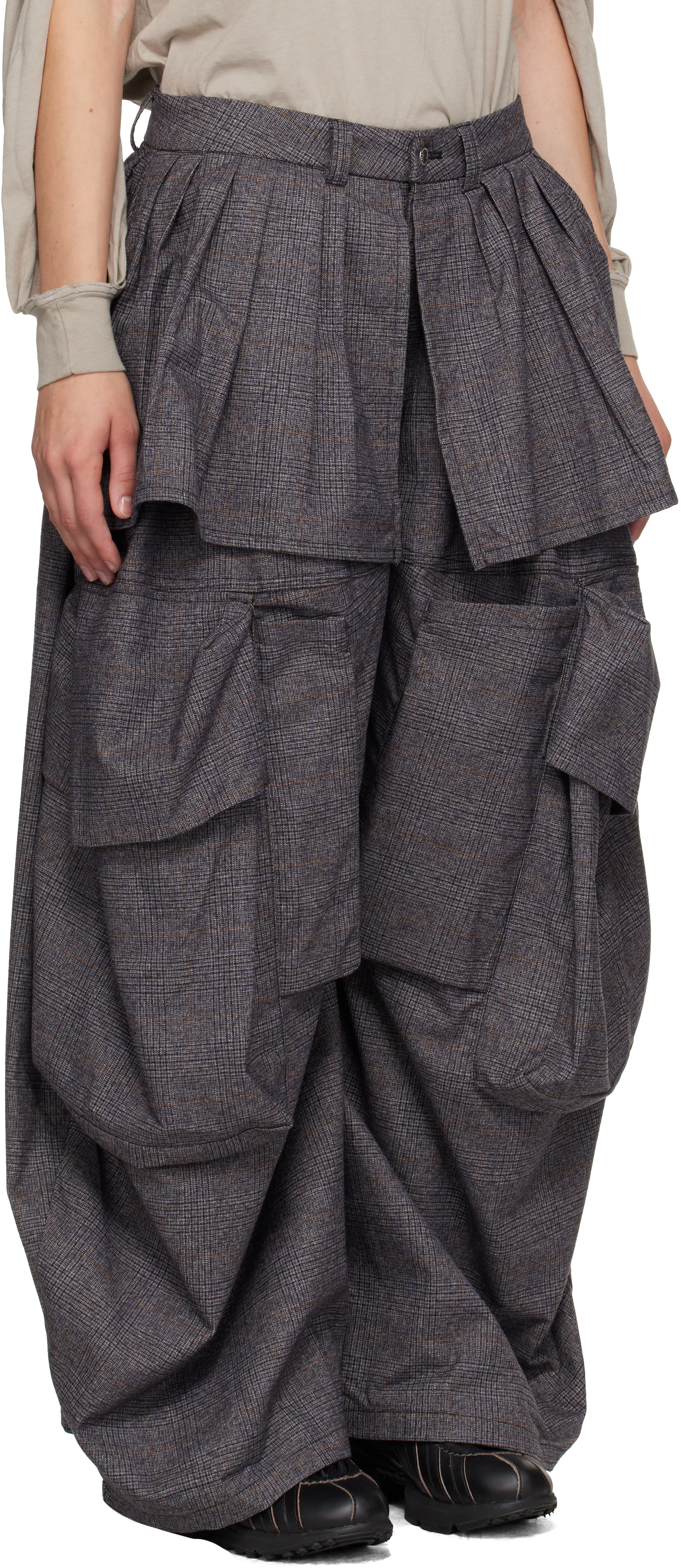 Collina Strada - Pantalon cargo Hazel gris