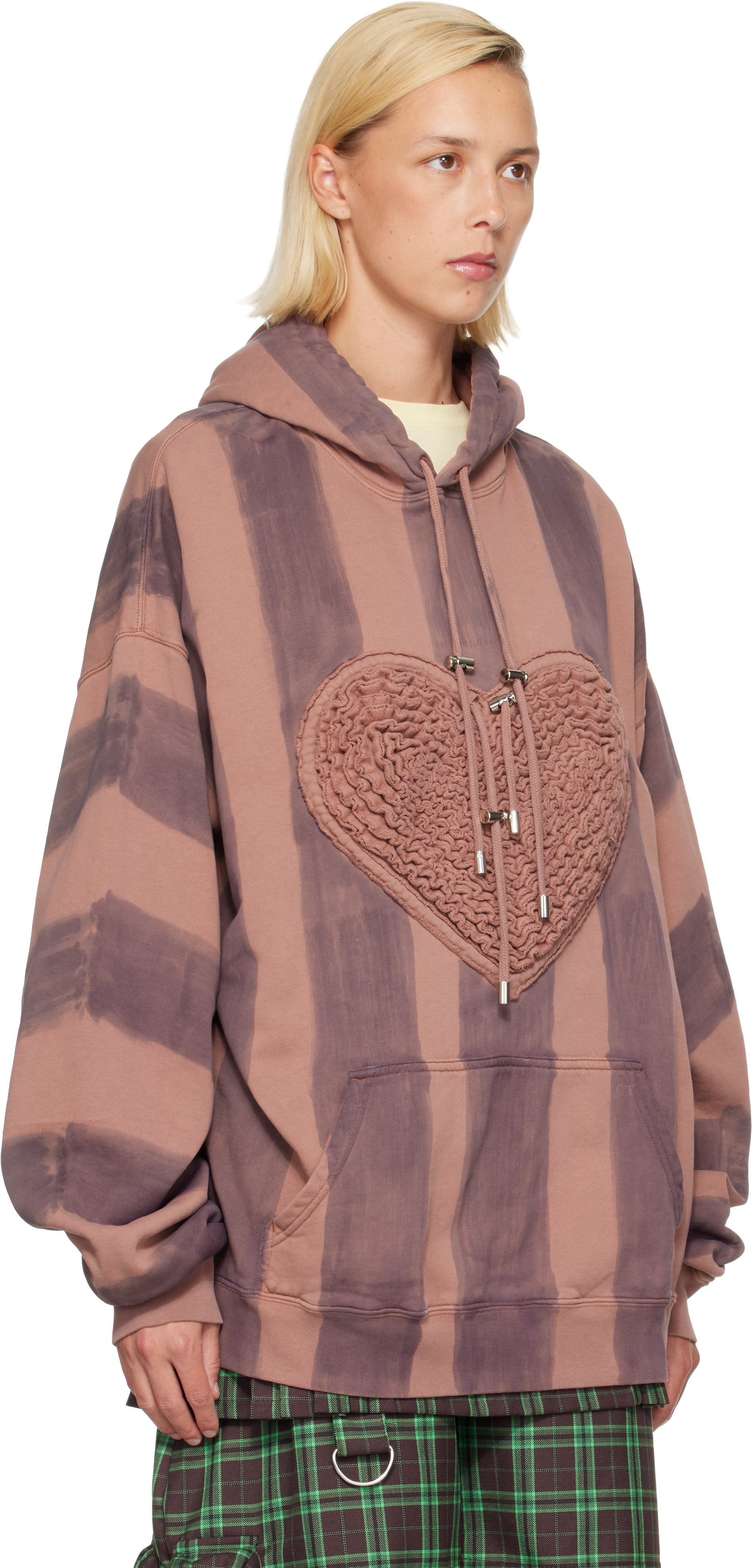 Collina Strada: ブラウン Soft Heart フーディ | SSENSE 日本