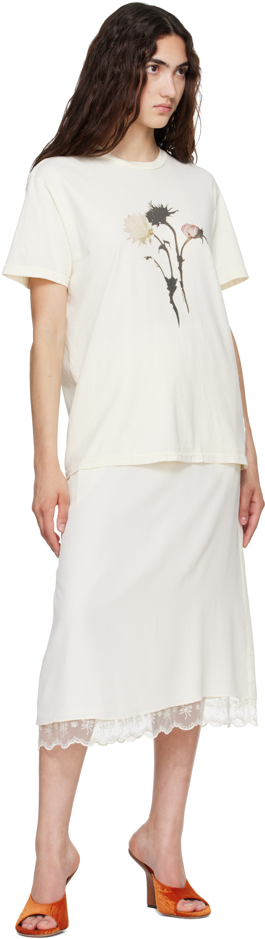 Collina Strada - T-shirt graphique blanc cassé