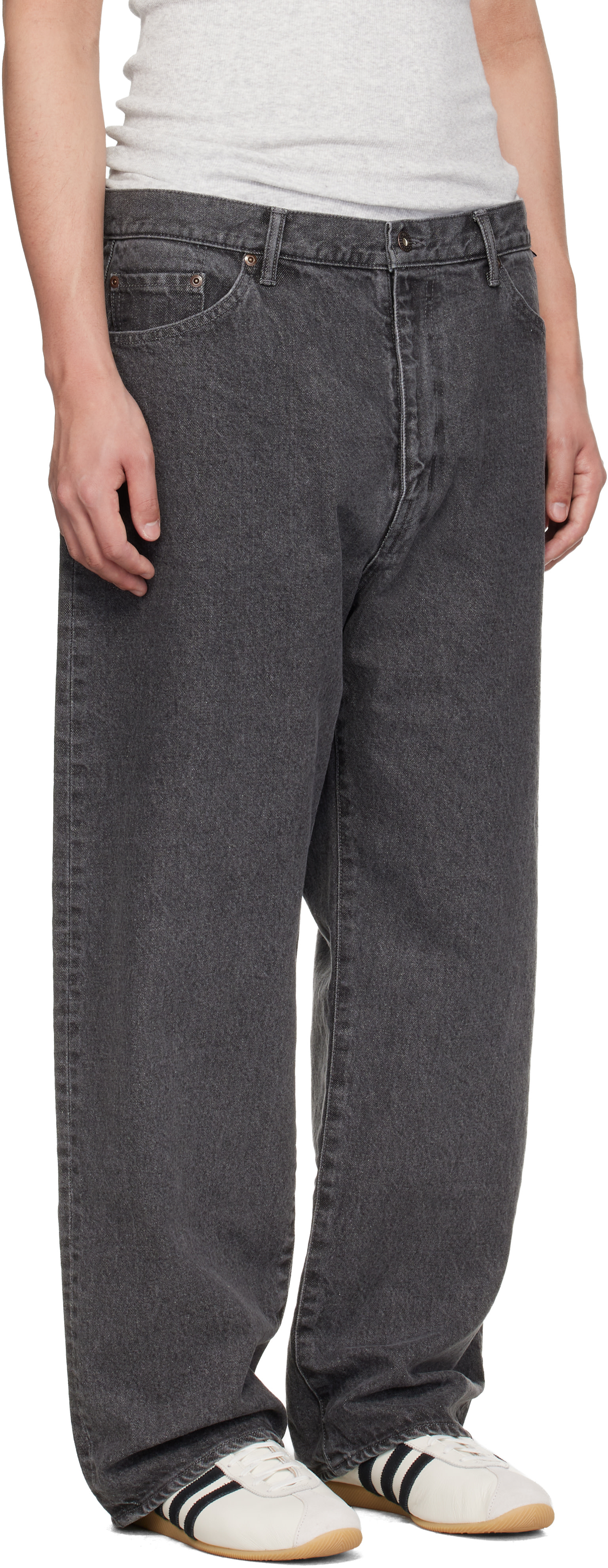 WTAPS - Jean Blues Straight gris