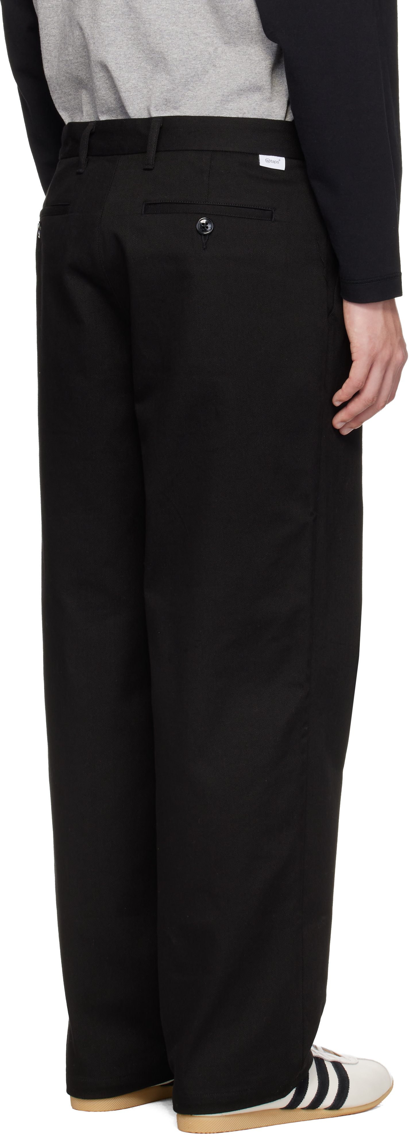 パンツ WTAPS WRKT2001 TROUSERS COTTON. TWILL WTAPS-Blues-Straight---