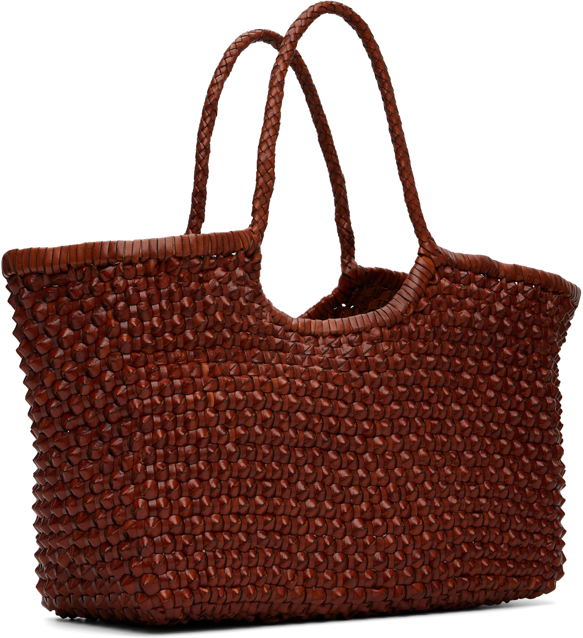 Dragon Diffusion - Brown Nantucket Cactus Bag