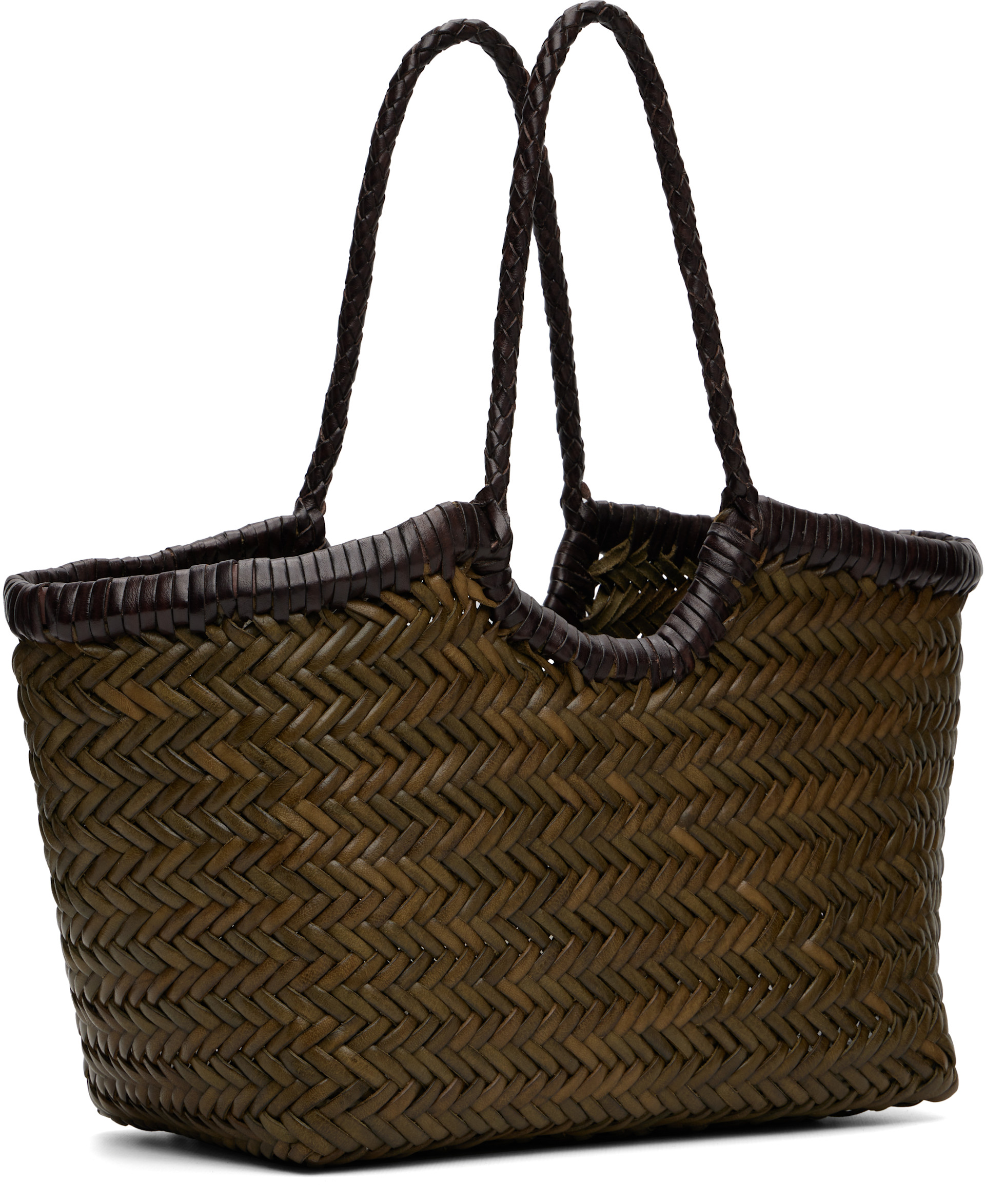 Dragon Diffusion - Petit sac Nantucket kaki et brun