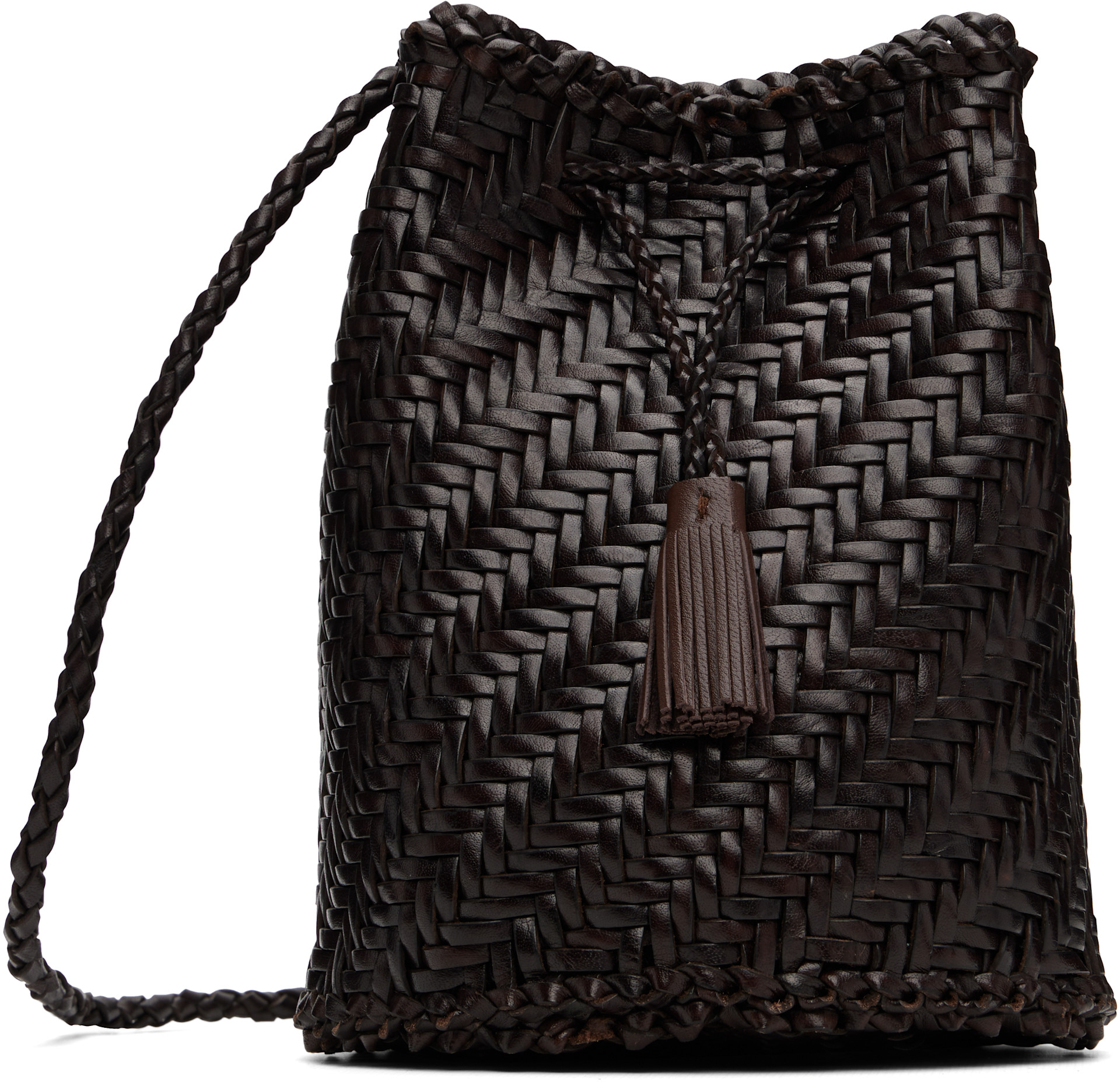 Dragon Diffusion - Brown Pompom Double Jump Bag