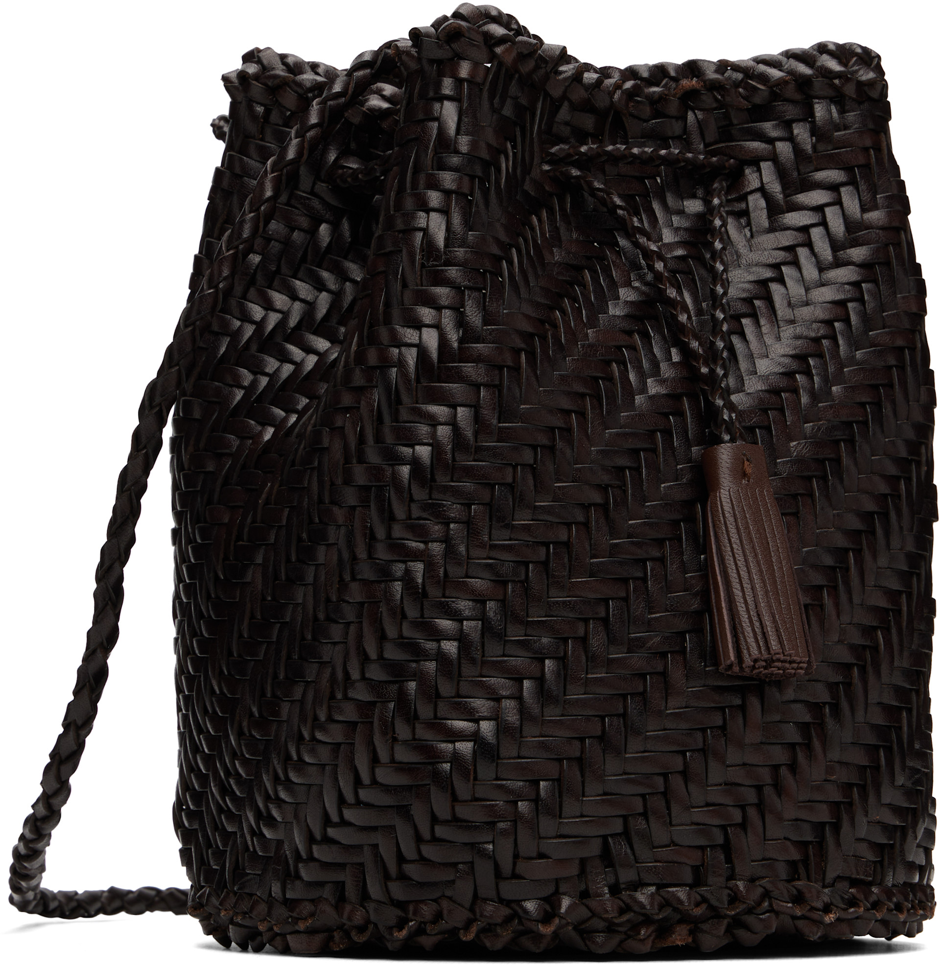 Dragon Diffusion - Sac Double Jump brun à pompon