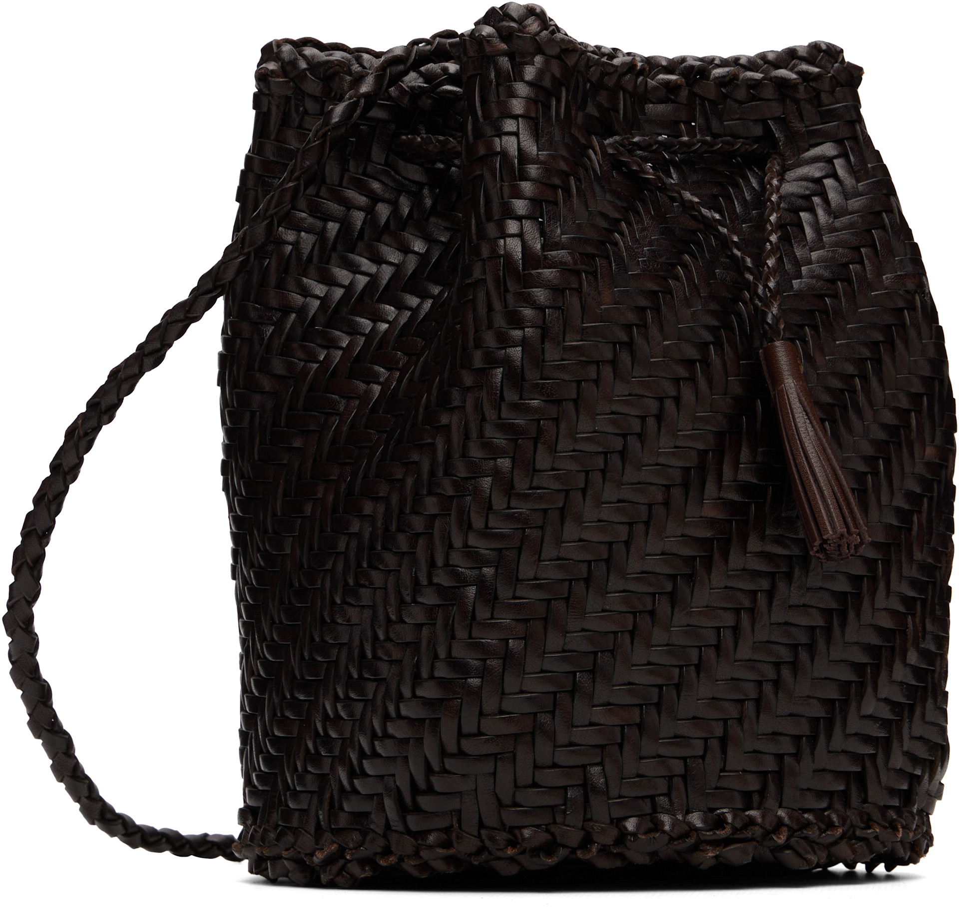 Dragon Diffusion - Sac Double Jump brun à pompon