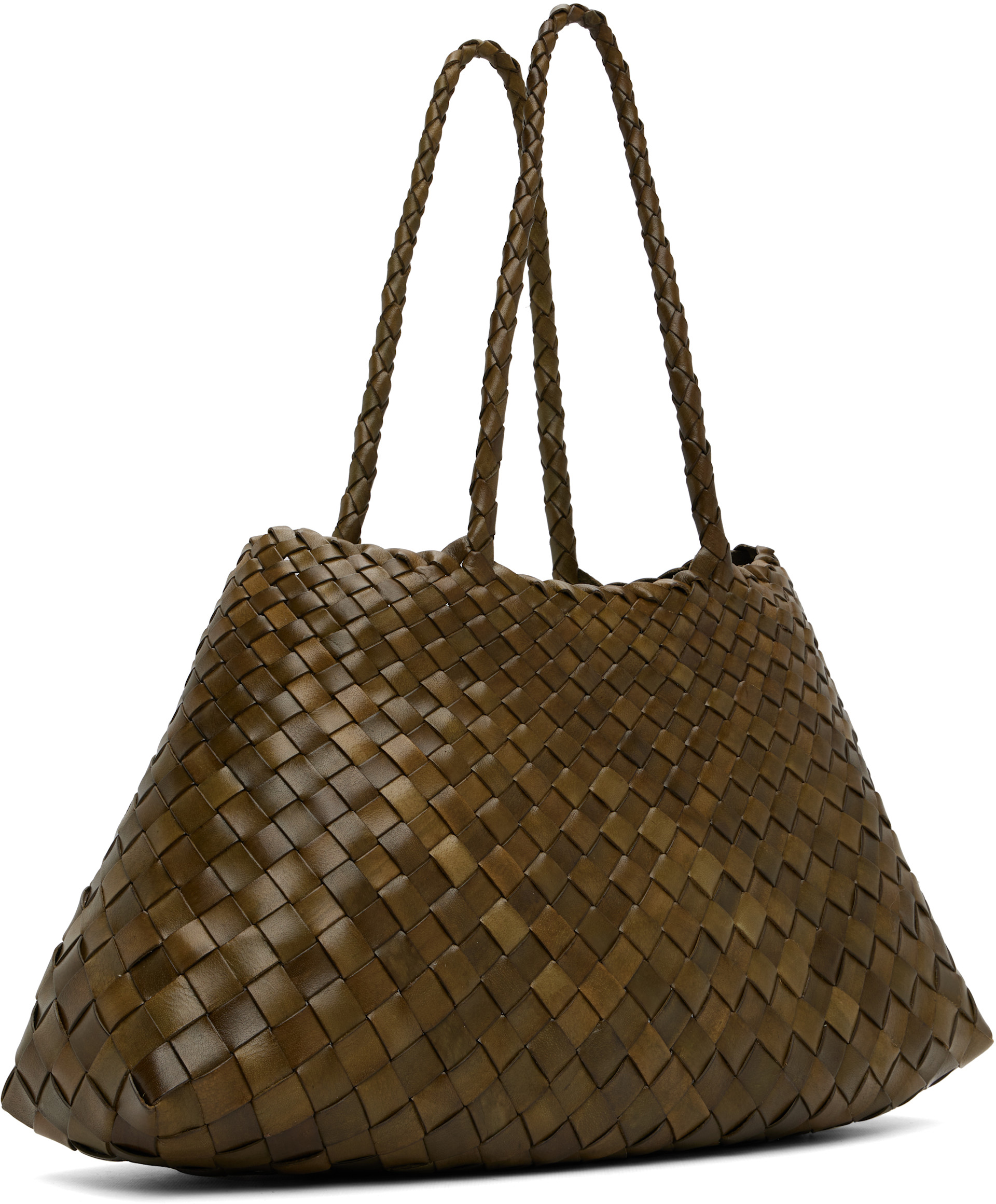 chiiiibag Dhuta Bag（ブラウン） Dragon Diffusion: Khaki Santa Croce Big Tote | SSENSE