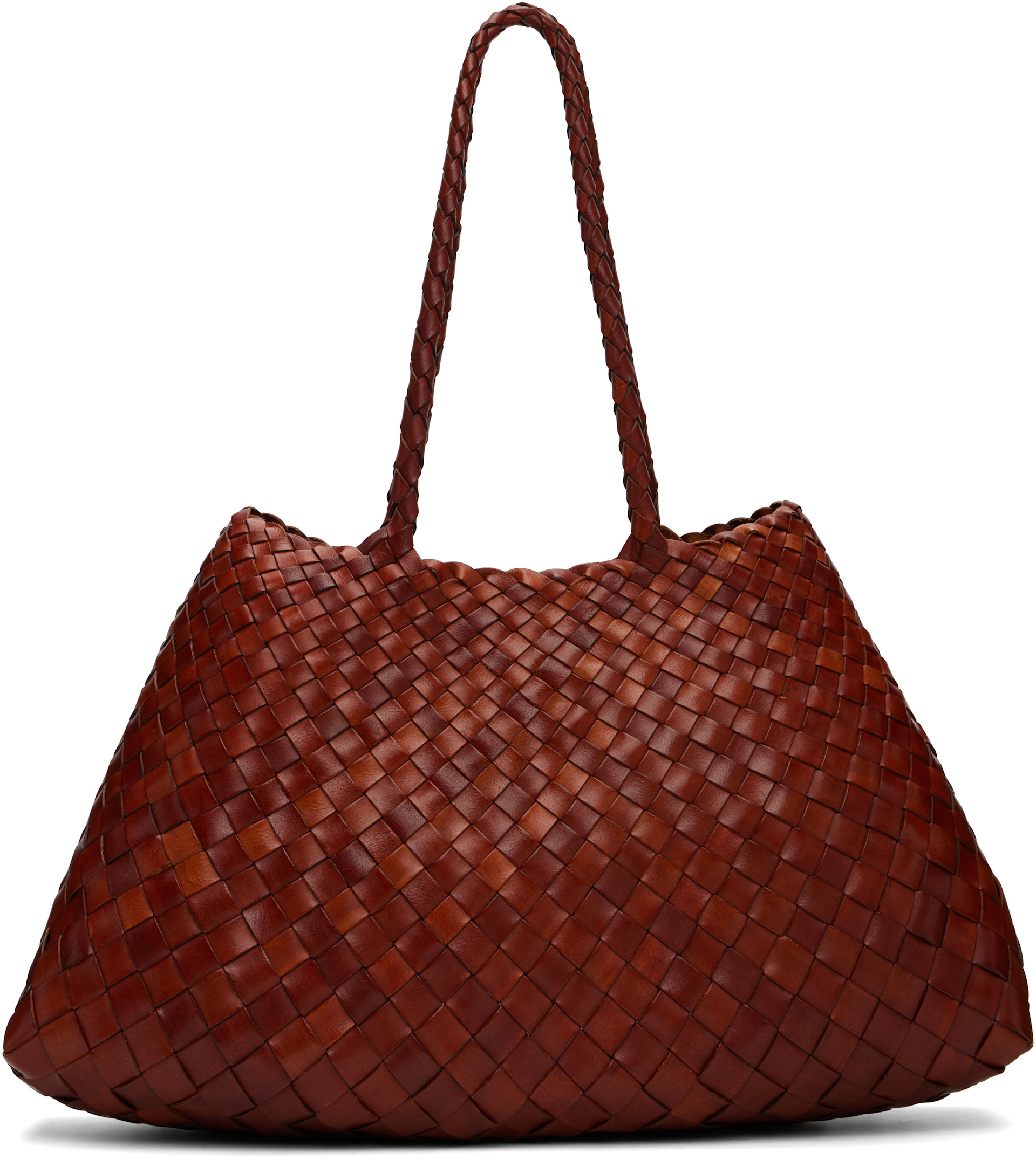 Dragon Diffusion: Brown Santa Croce Big Tote | SSENSE