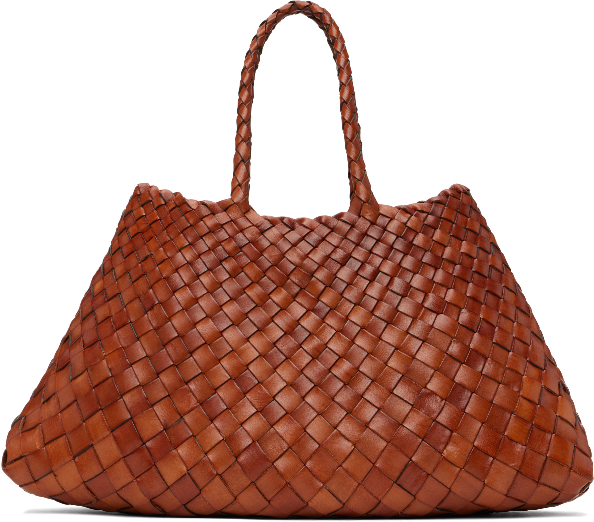 Dragon Diffusion - Brown Santa Croce Small Tote
