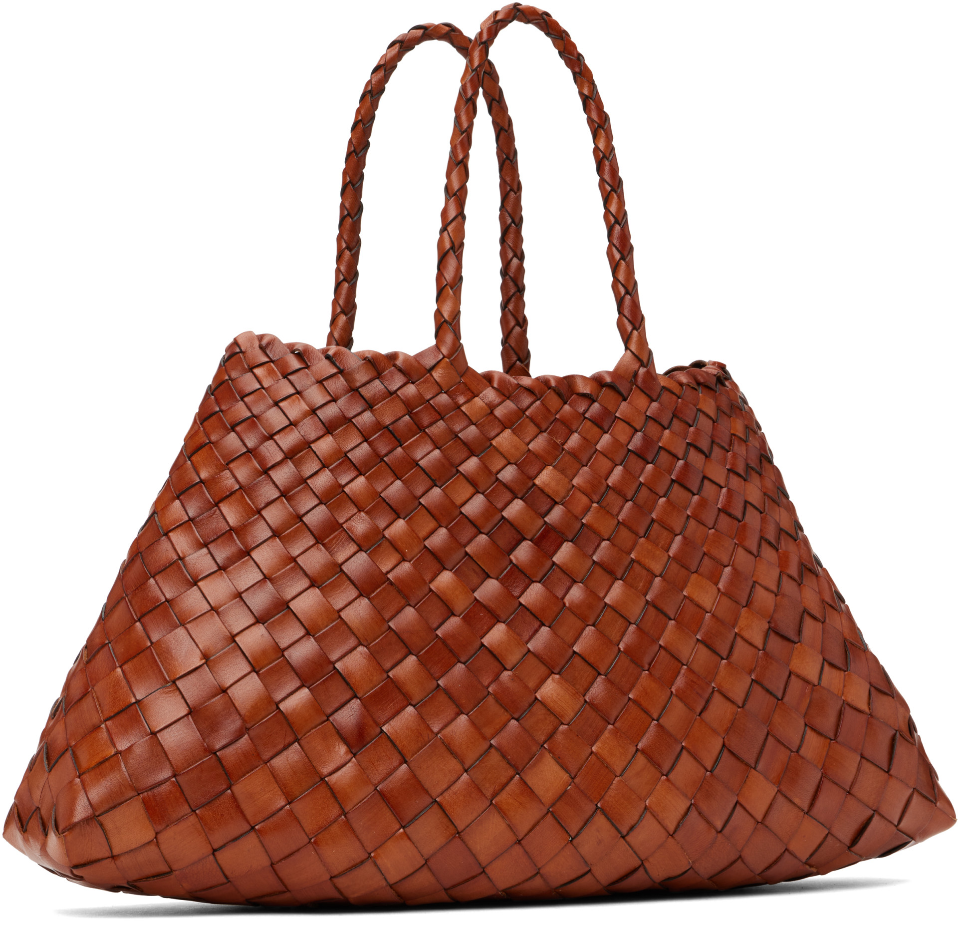 Dragon Diffusion - Brown Santa Croce Small Tote