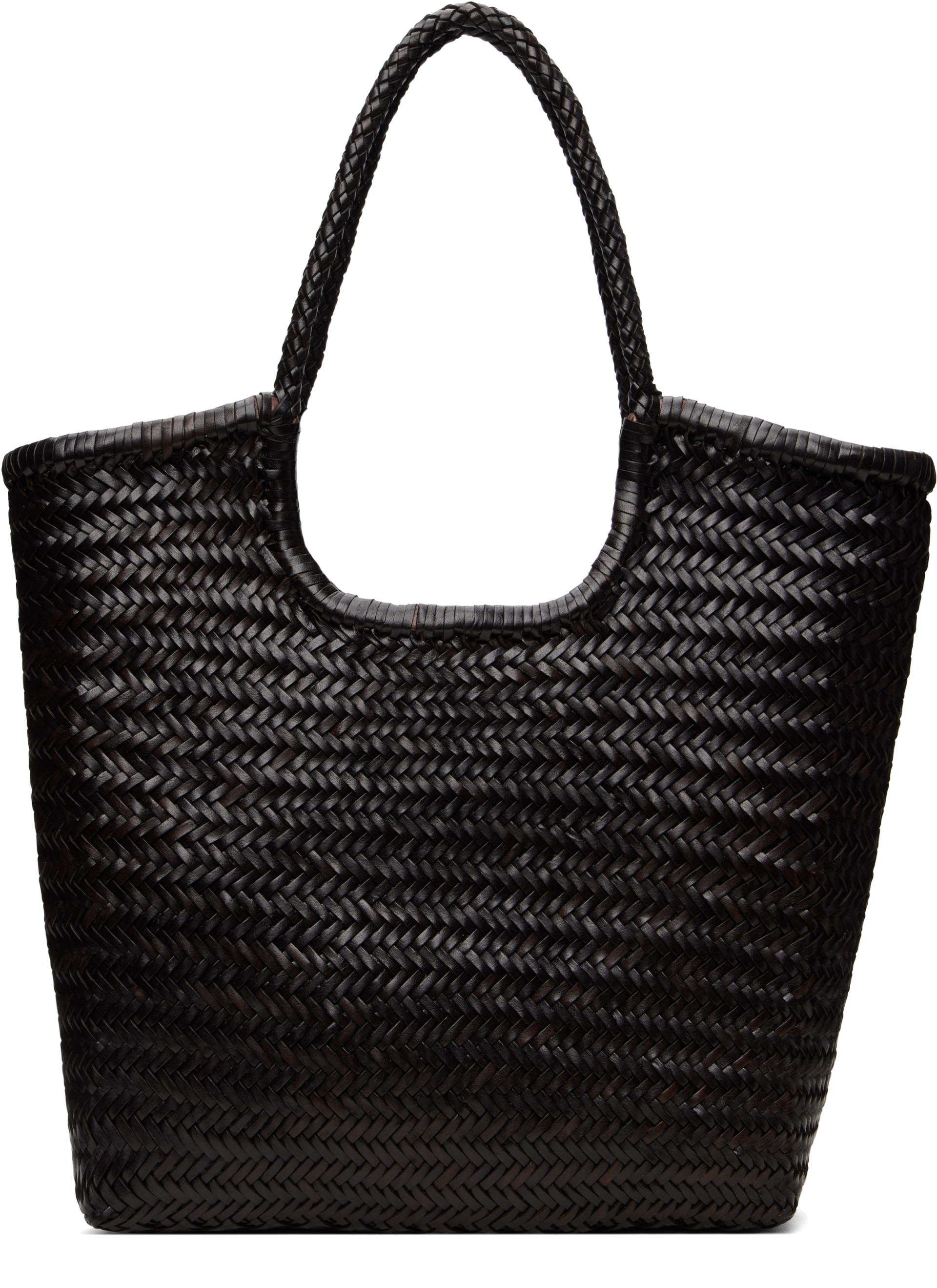 Dragon Diffusion - Brown NS Diagonal Tote