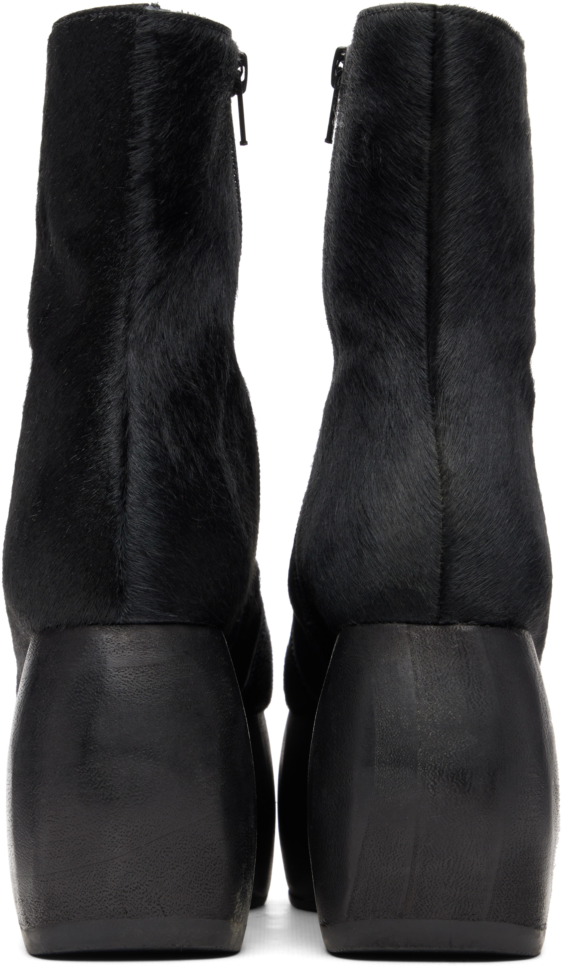 Comme des Garçons - Bottes noires édition John Fluevog