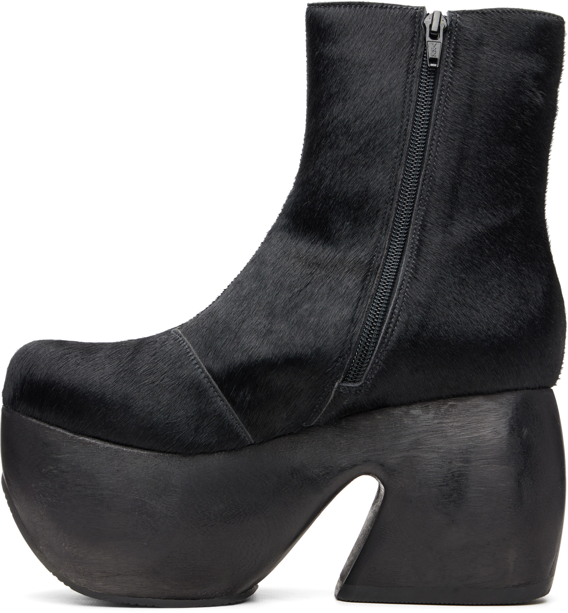 Comme des Garçons - Bottes noires édition John Fluevog