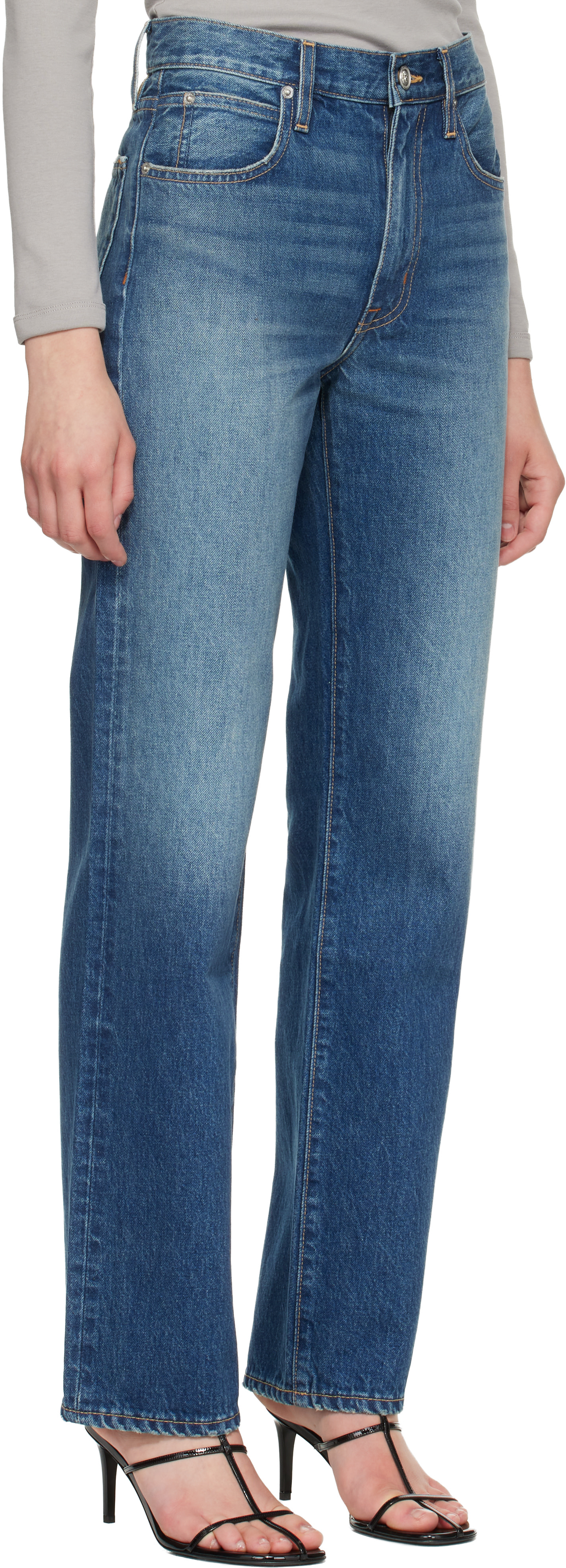 SLVRLAKE - Blue Kendra Jeans