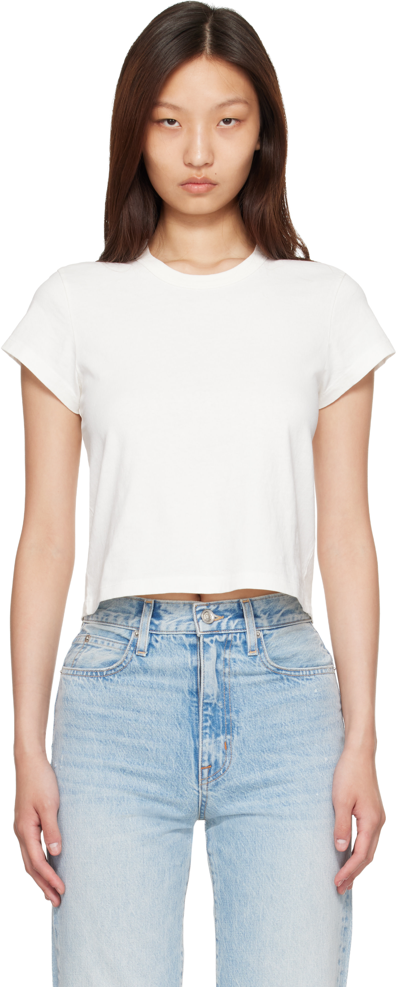 SLVRLAKE - T-shirt Easy blanc