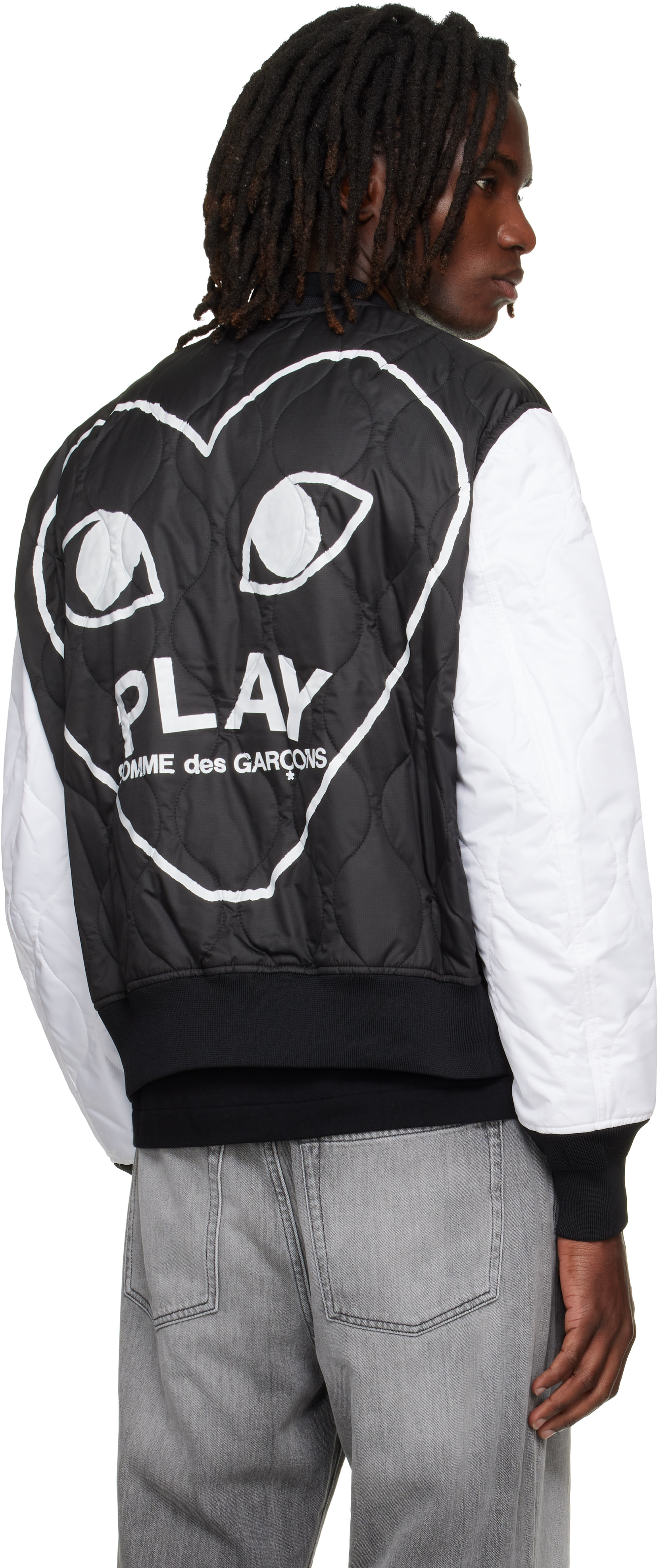 COMME des GARÇONS PLAY: ブラック＆ホワイト ハート エンブレム